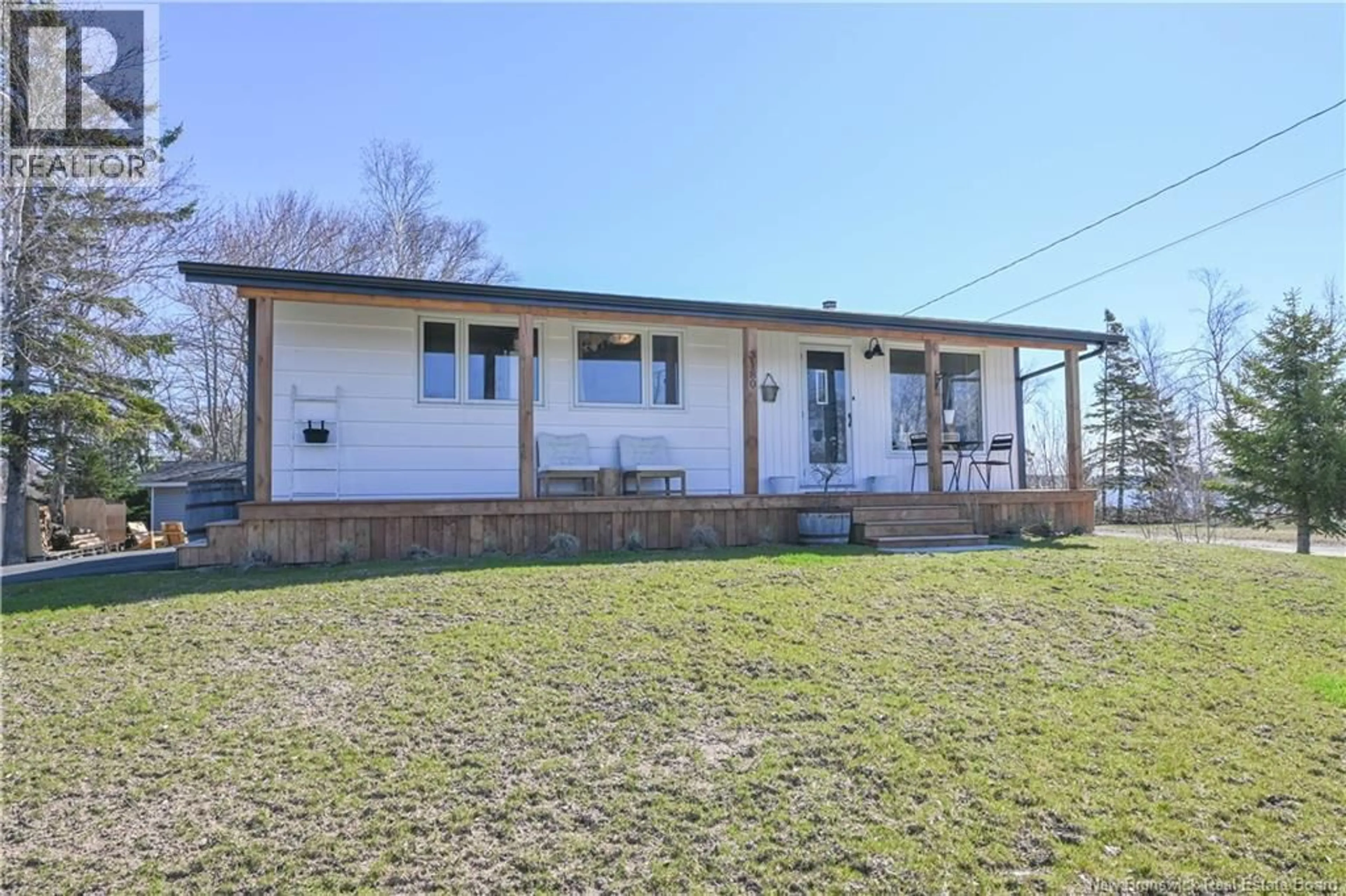 A pic from outside/outdoor area/front of a property/back of a property/a pic from drone, building for 3180 ALCIDE STREET, Tracadie New Brunswick E1X1A5