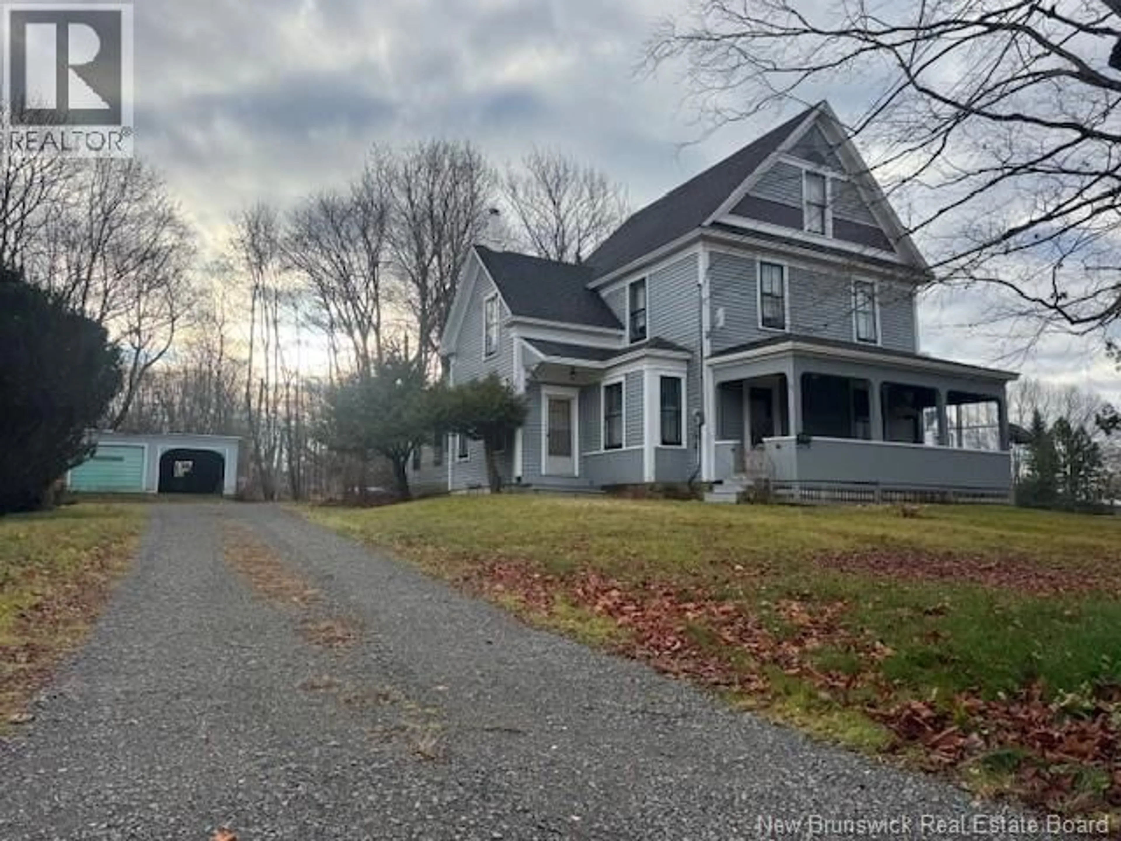A pic from outside/outdoor area/front of a property/back of a property/a pic from drone, street for 4582 ROUTE 880, Havelock New Brunswick E4Z5K8