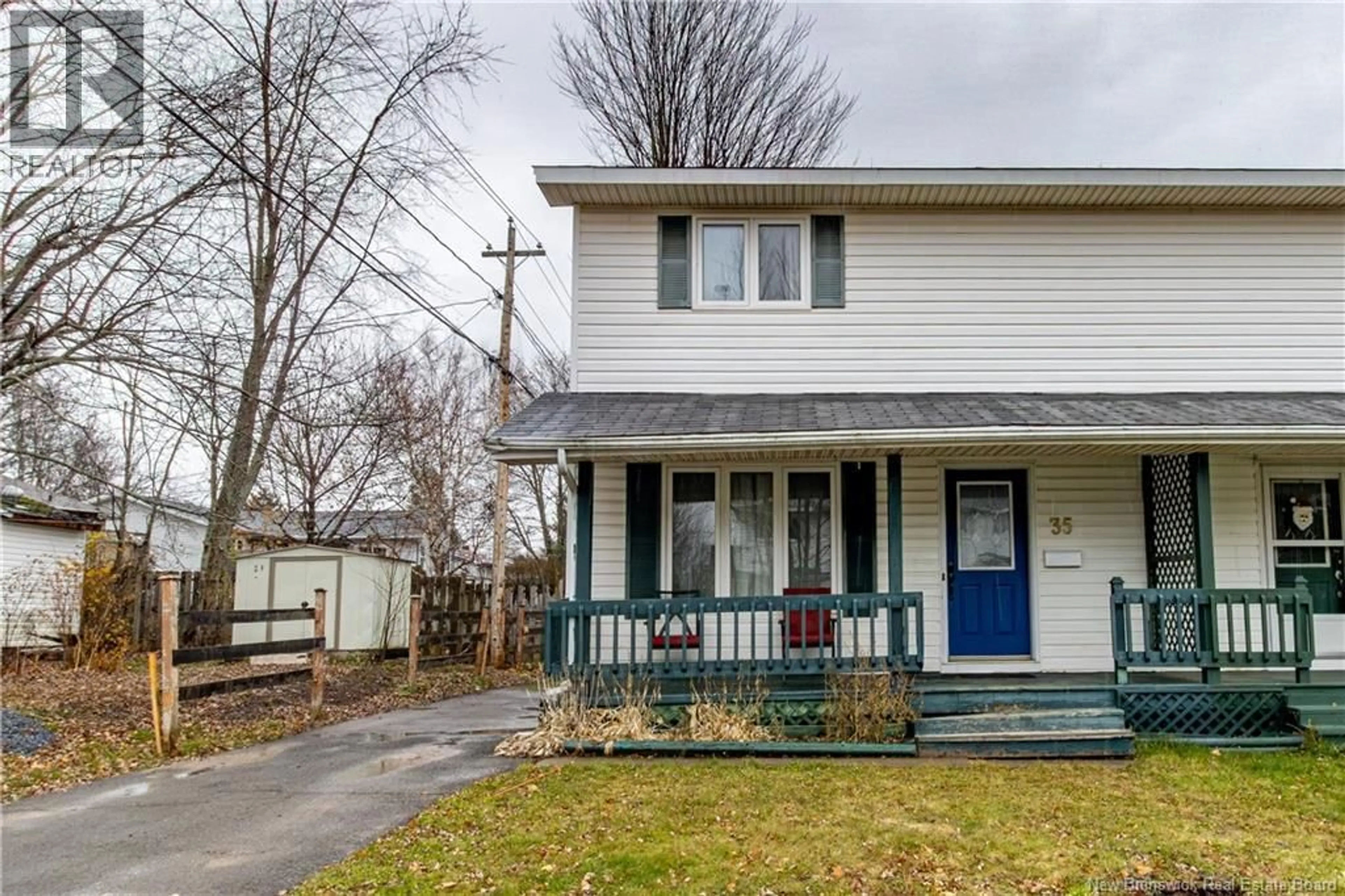 Home with vinyl exterior material, street for 35 MONAGHAN, Moncton New Brunswick E1A6H8