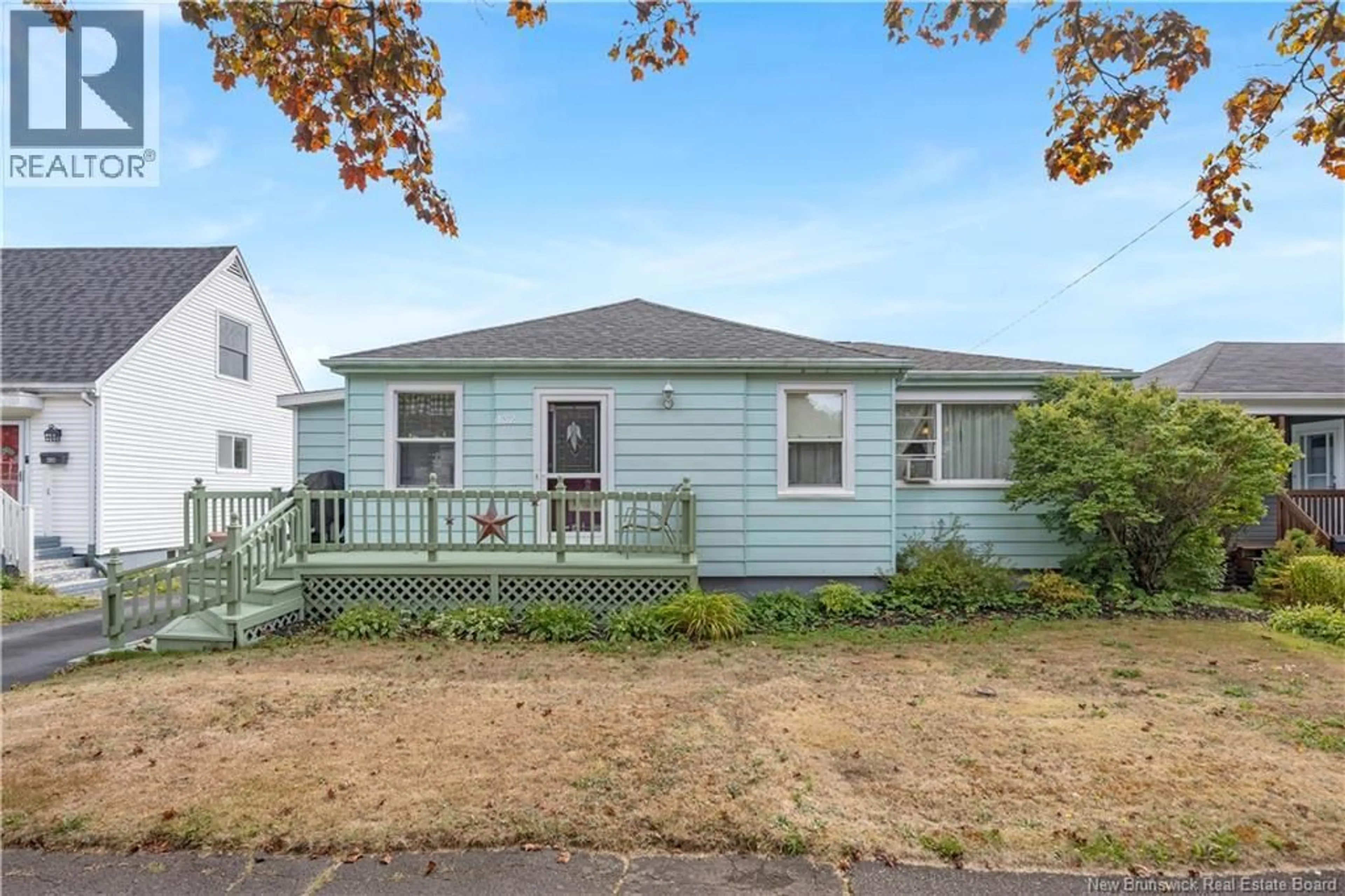 Home with vinyl exterior material, street for 432 FUNDY DRIVE, Saint John New Brunswick E2M2R7