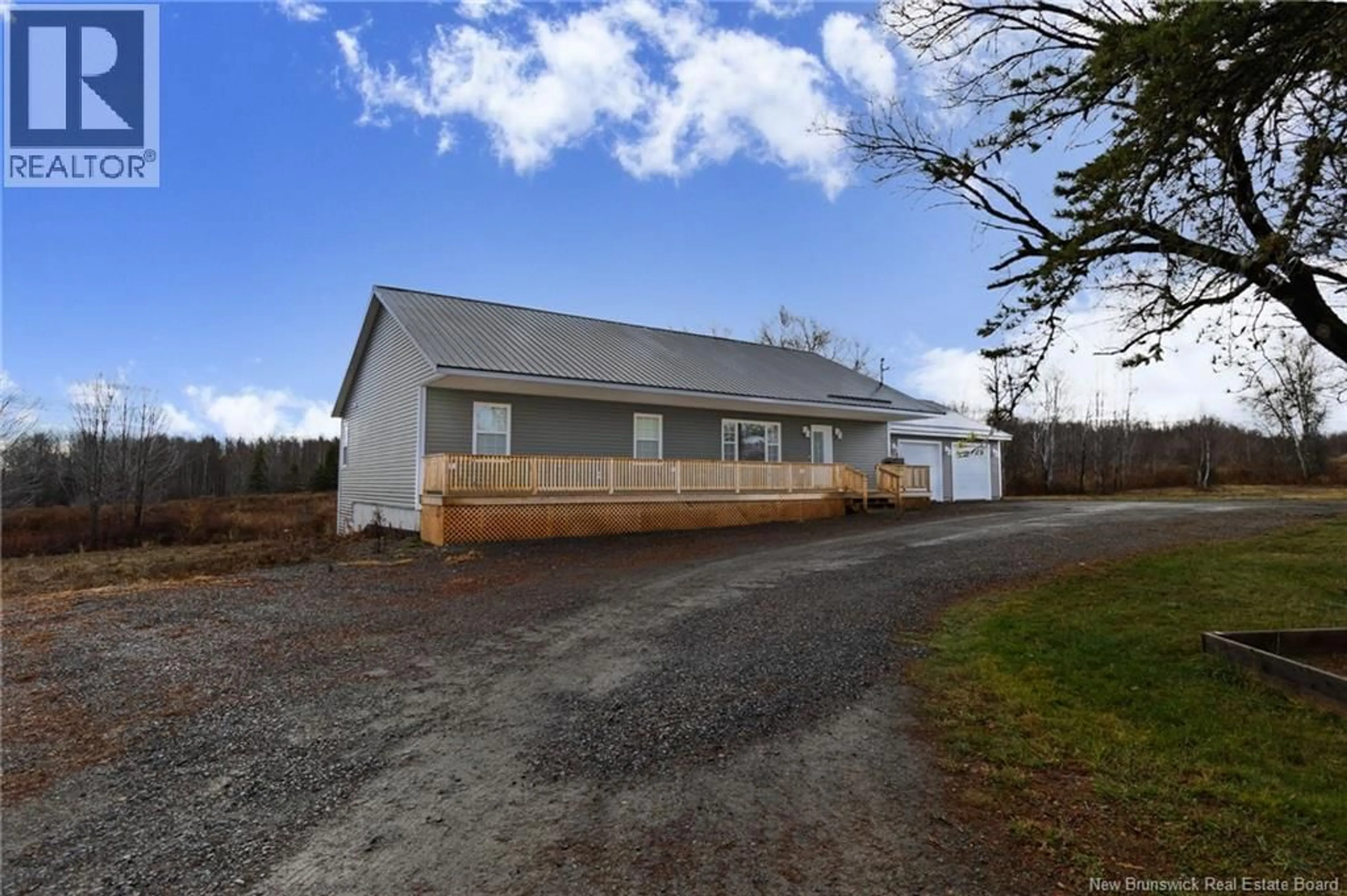 A pic from outside/outdoor area/front of a property/back of a property/a pic from drone, building for 165 MOWREY LANE, Nasonworth New Brunswick E3B9G2