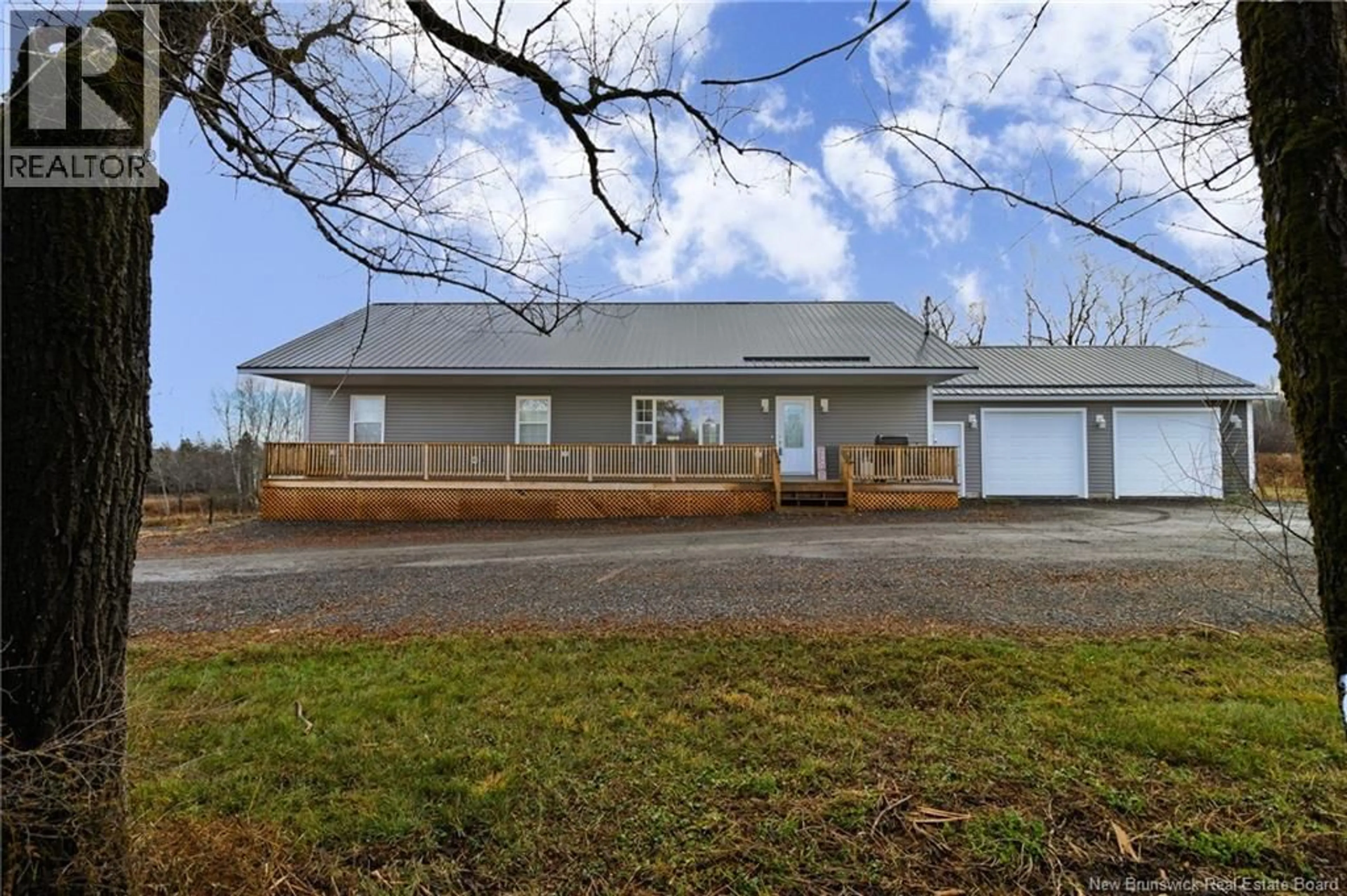 A pic from outside/outdoor area/front of a property/back of a property/a pic from drone, building for 165 MOWREY LANE, Nasonworth New Brunswick E3B9G2