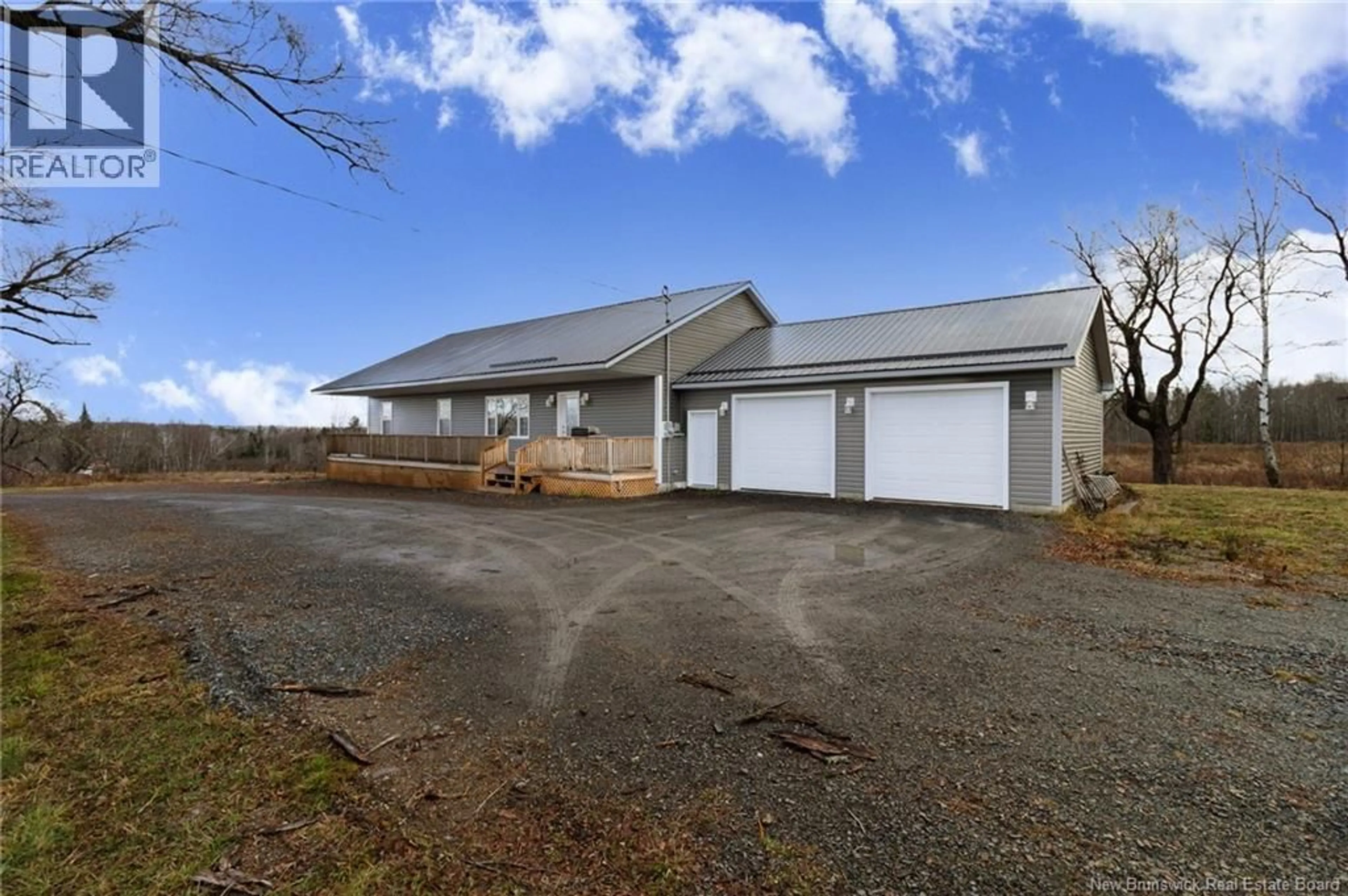 A pic from outside/outdoor area/front of a property/back of a property/a pic from drone, building for 165 MOWREY LANE, Nasonworth New Brunswick E3B9G2