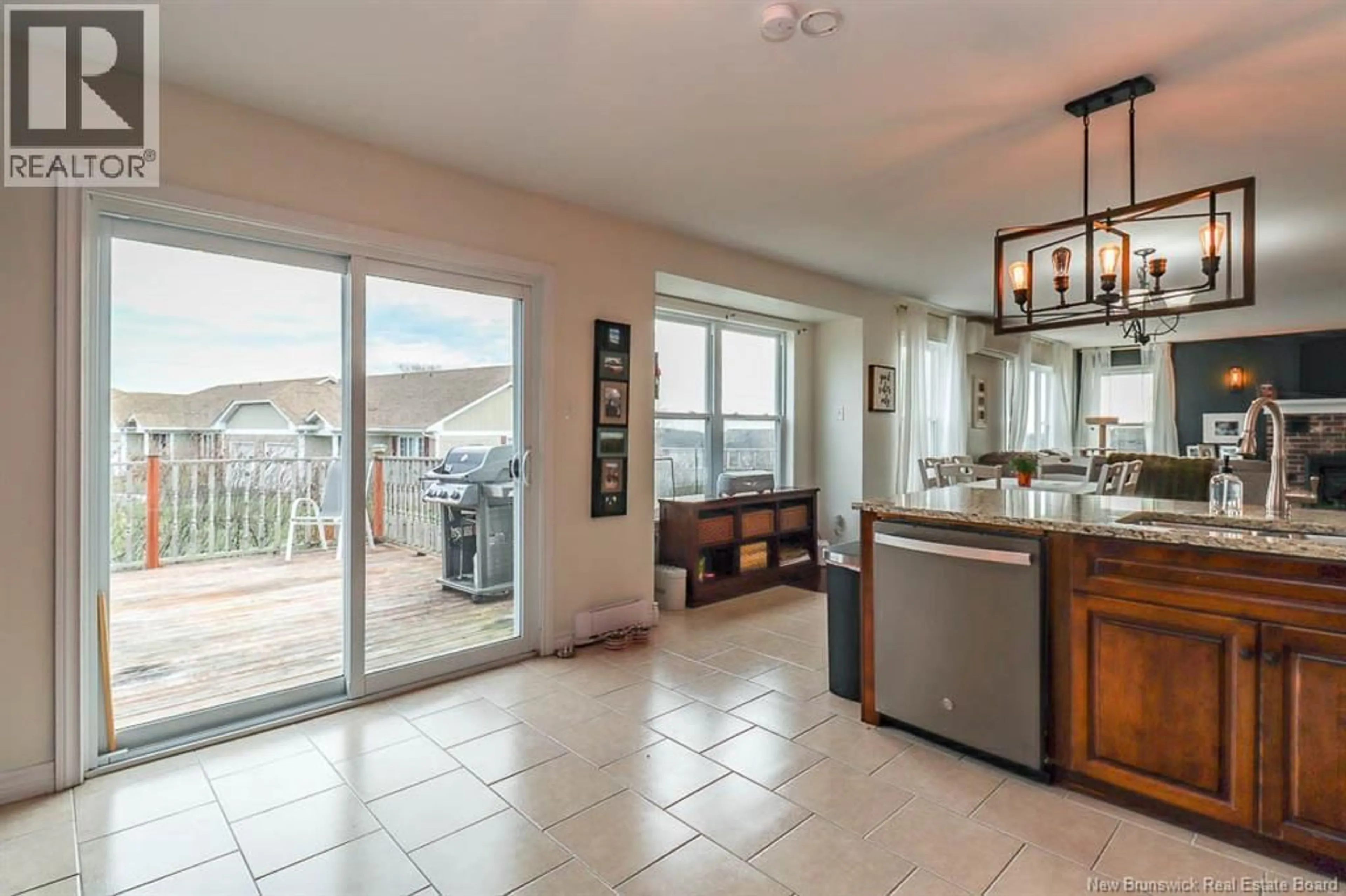 Open concept kitchen, ceramic/tile floor for 34 SCOTIAVIEW DRIVE, Saint John New Brunswick E2M5R1