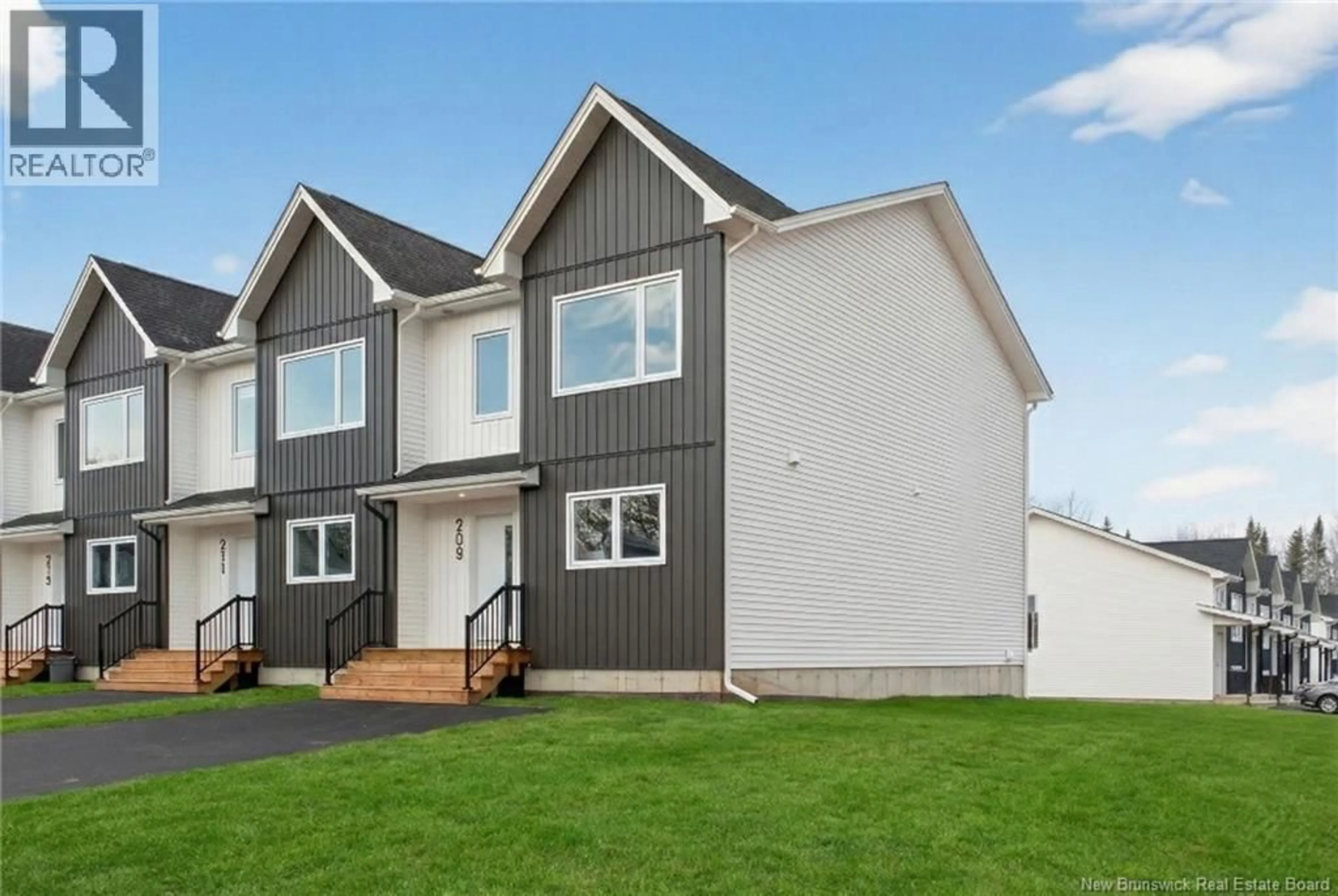 Home with vinyl exterior material, street for 209 DONAT CRESCENT, Dieppe New Brunswick E1A7R4