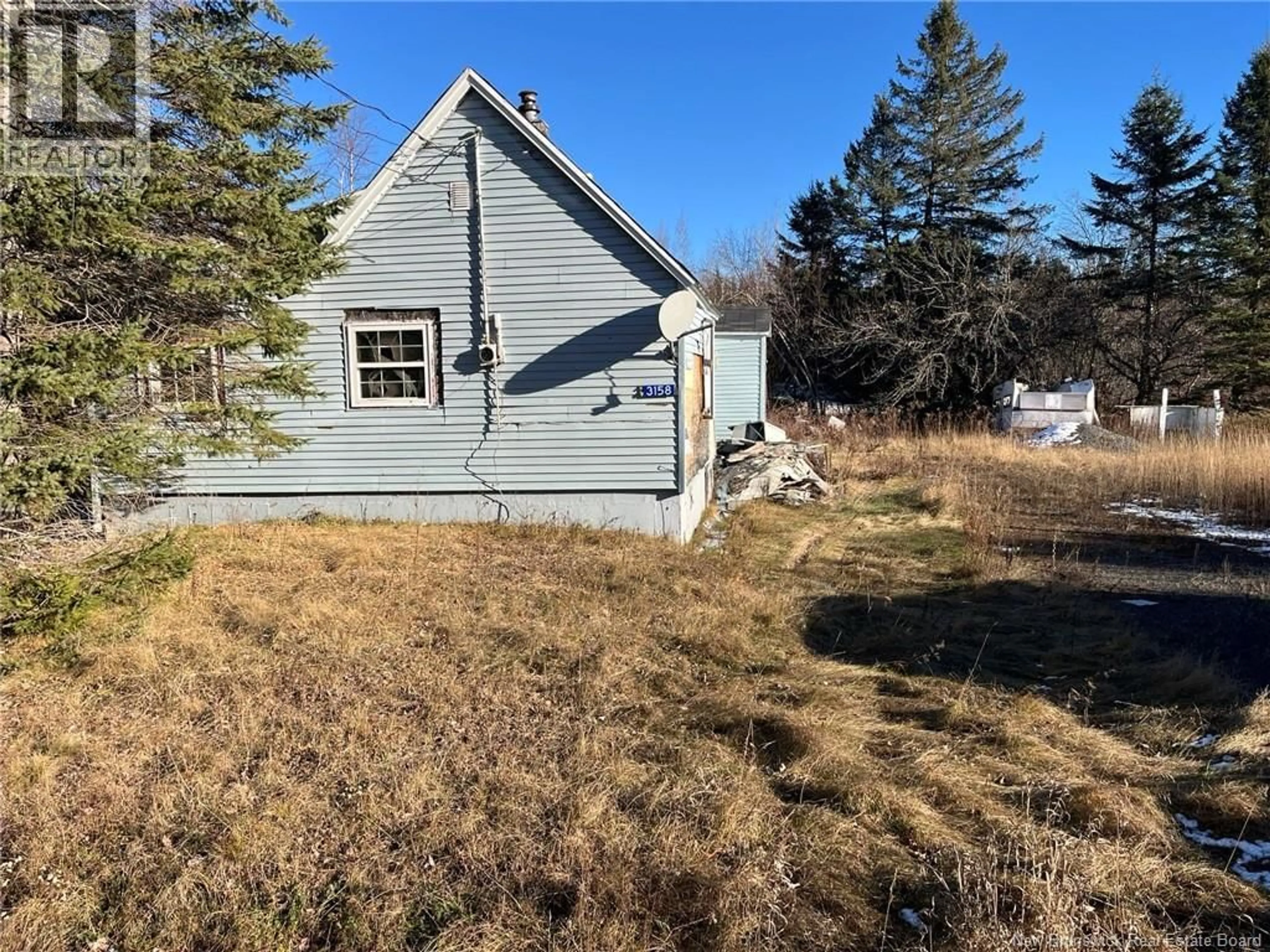 A pic from outside/outdoor area/front of a property/back of a property/a pic from drone, unknown for 3158 ROUTE 148, Nashwaak Bridge New Brunswick E6C1T3