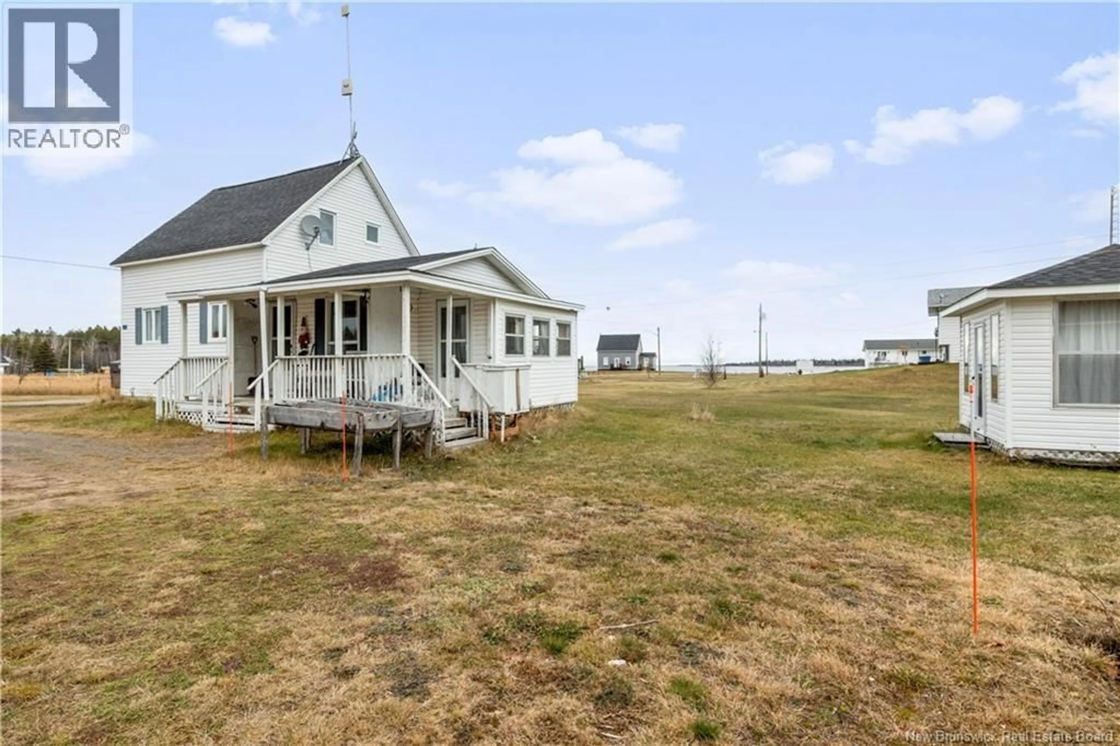 A pic from outside/outdoor area/front of a property/back of a property/a pic from drone, water/lake/river/ocean view for 20 D ALLAIN, Richibouctou-Village New Brunswick E4W1E6