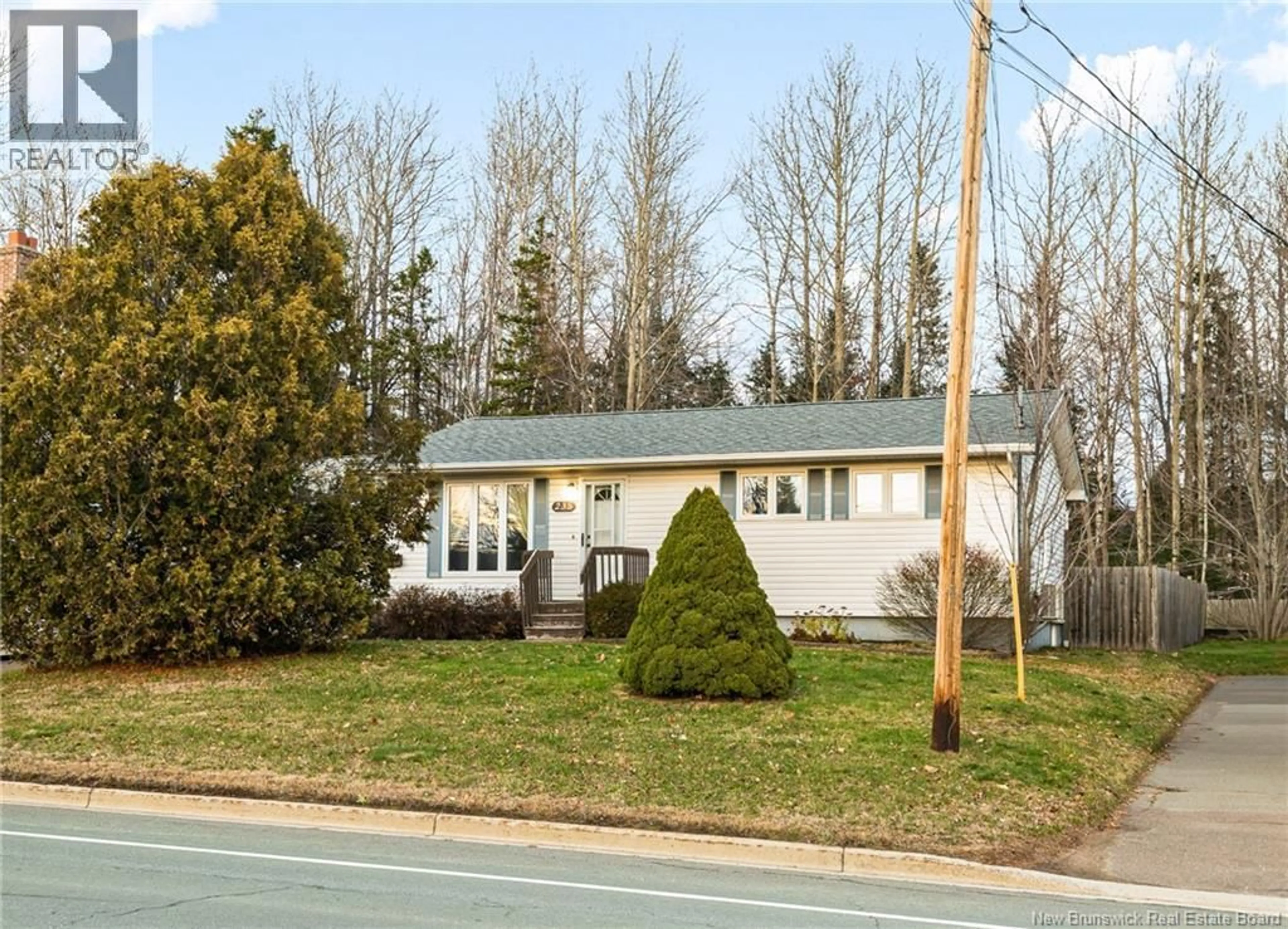 Home with vinyl exterior material, street for 235 PASCAL, Dieppe New Brunswick E1A2C8