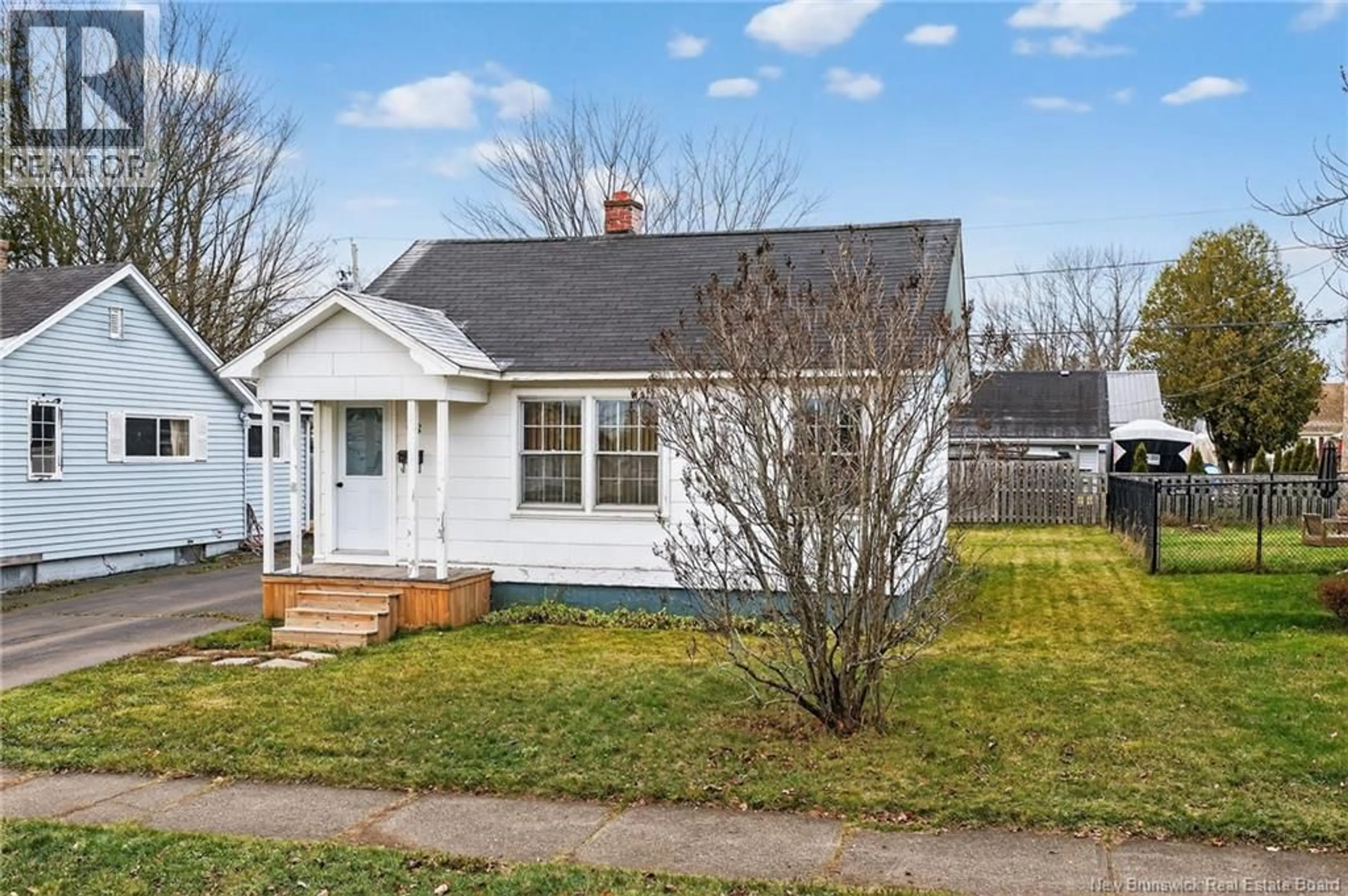 Home with vinyl exterior material, street for 98 JONES STREET, Moncton New Brunswick E1C6J6