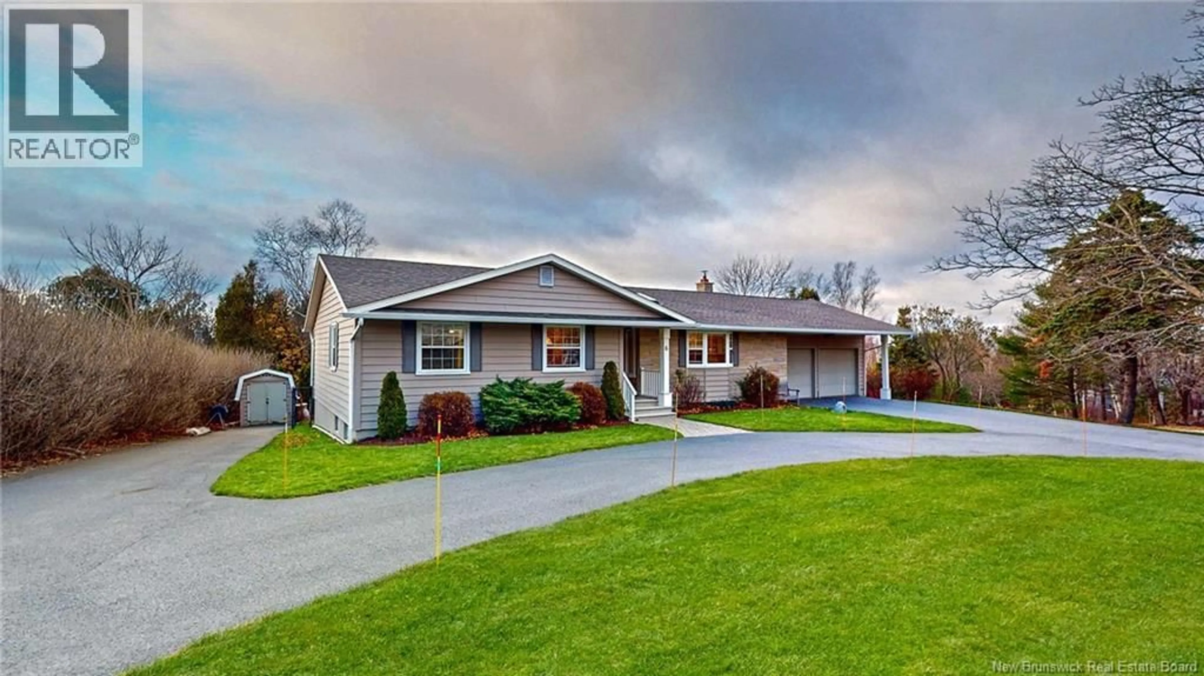 Home with vinyl exterior material, street for 6 BURNETT TERRACE, Rothesay New Brunswick E2H2N1