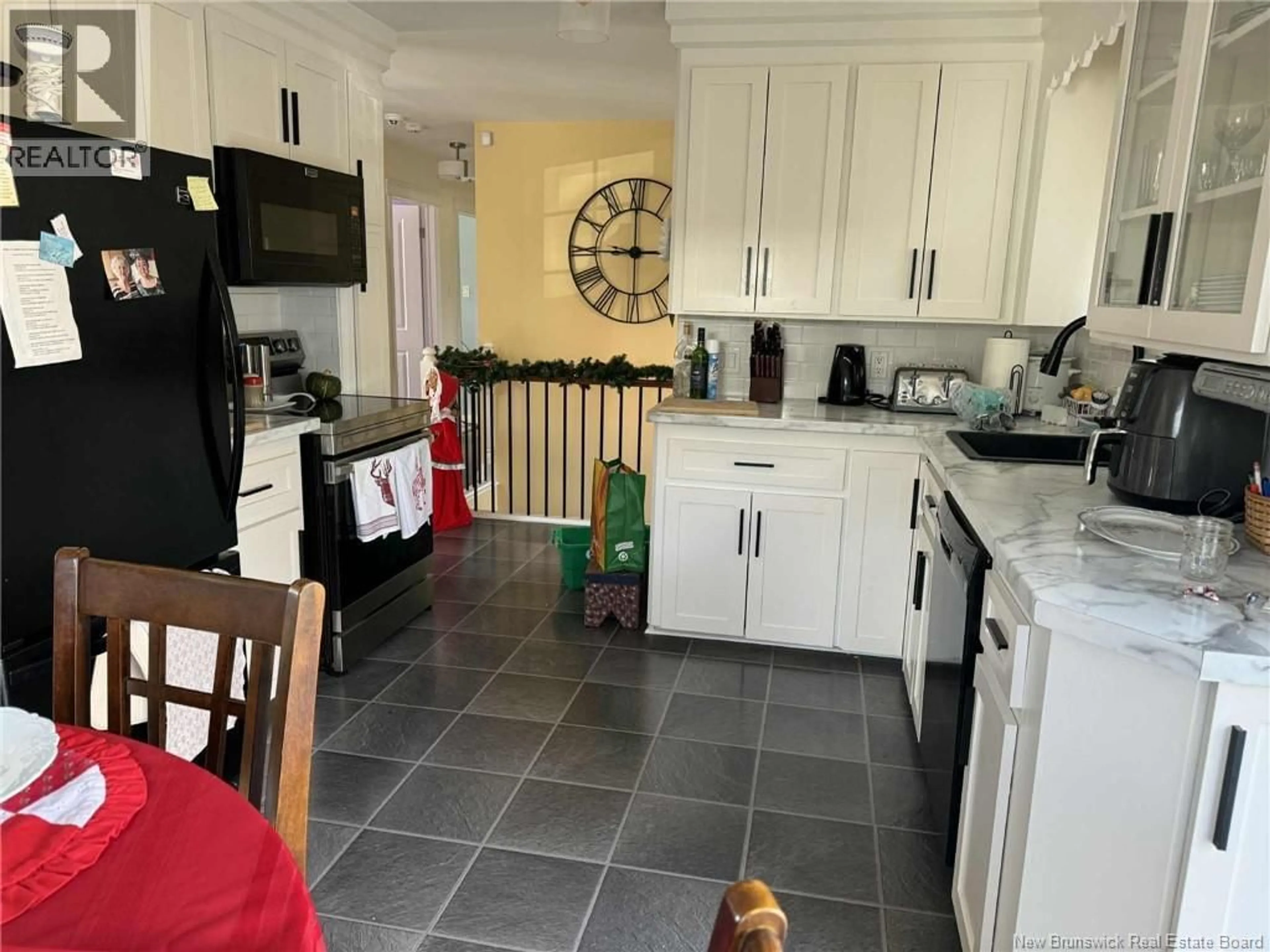 Open concept kitchen, ceramic/tile floor for 236 NEILSON STREET, Woodstock New Brunswick E7M2H9