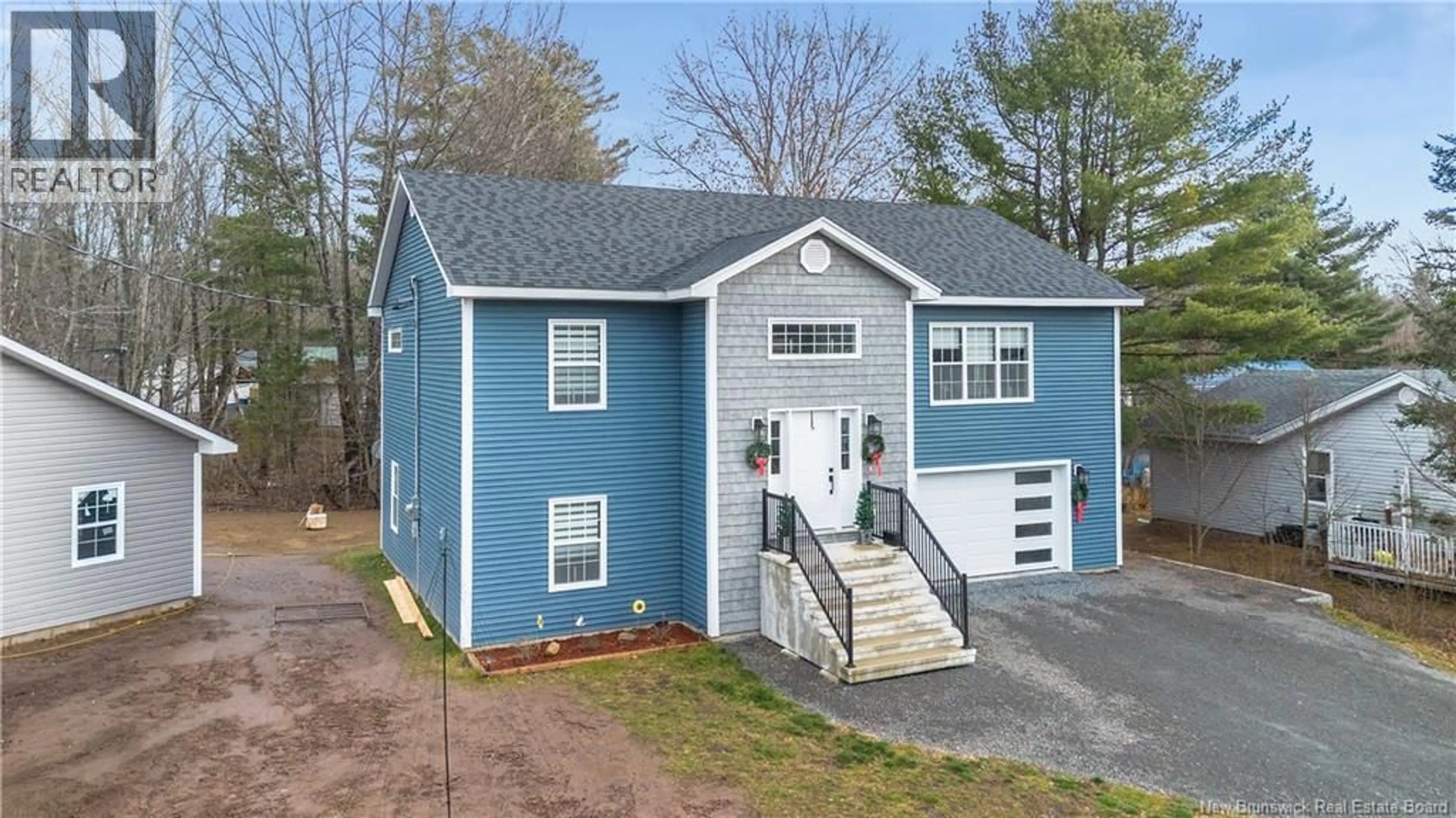 Home with vinyl exterior material, street for 66 MURRAY AVENUE, Fredericton New Brunswick E3A3Y5