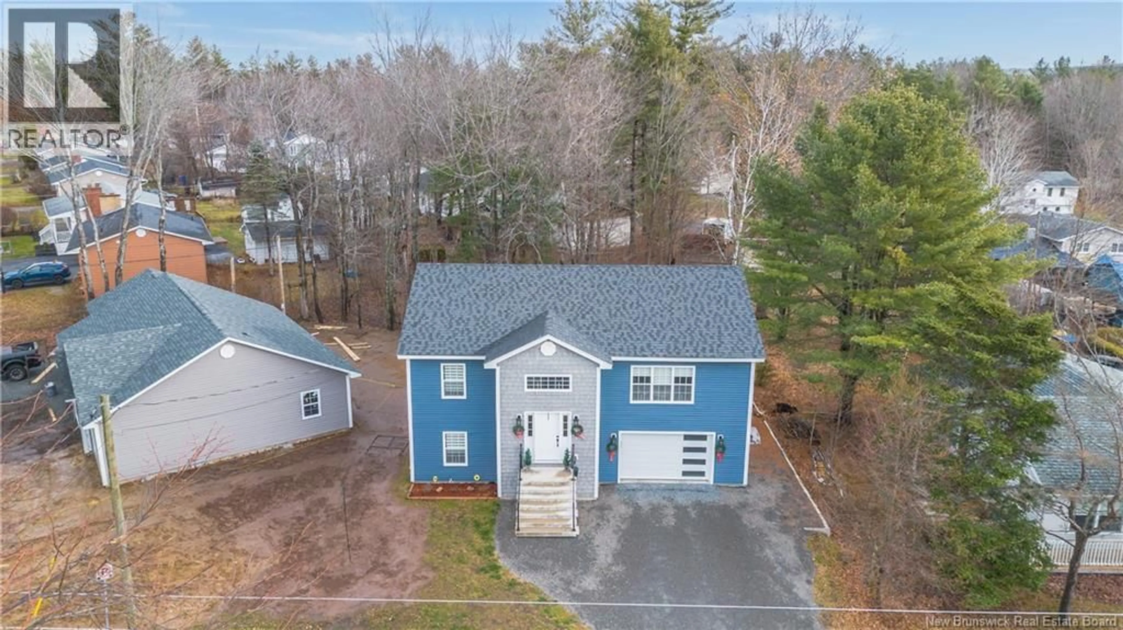 A pic from outside/outdoor area/front of a property/back of a property/a pic from drone, unknown for 66 MURRAY AVENUE, Fredericton New Brunswick E3A3Y5