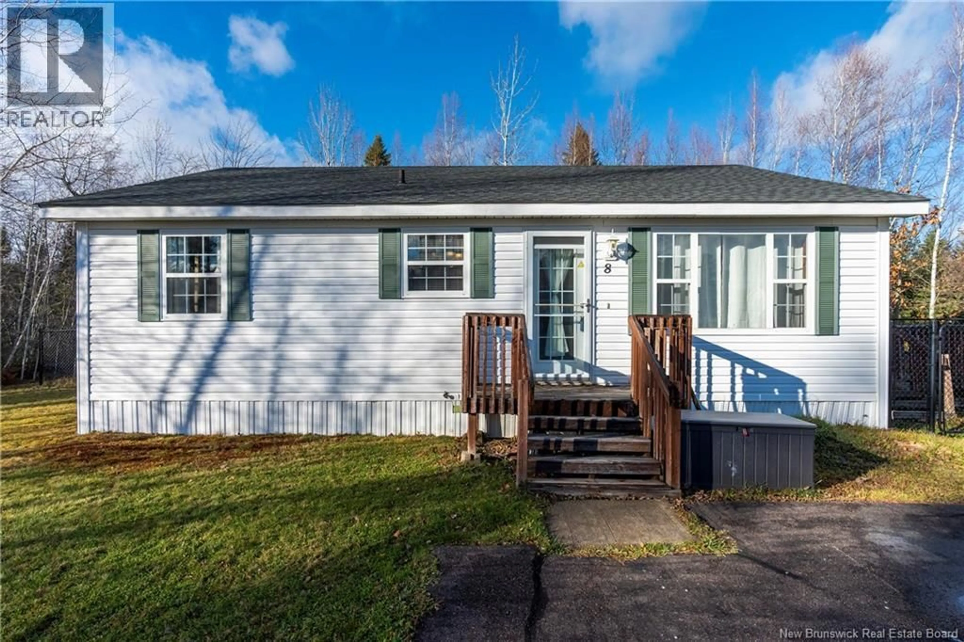 Home with vinyl exterior material, unknown for 8 ANGUS LANE, Riverview New Brunswick E1B5L9