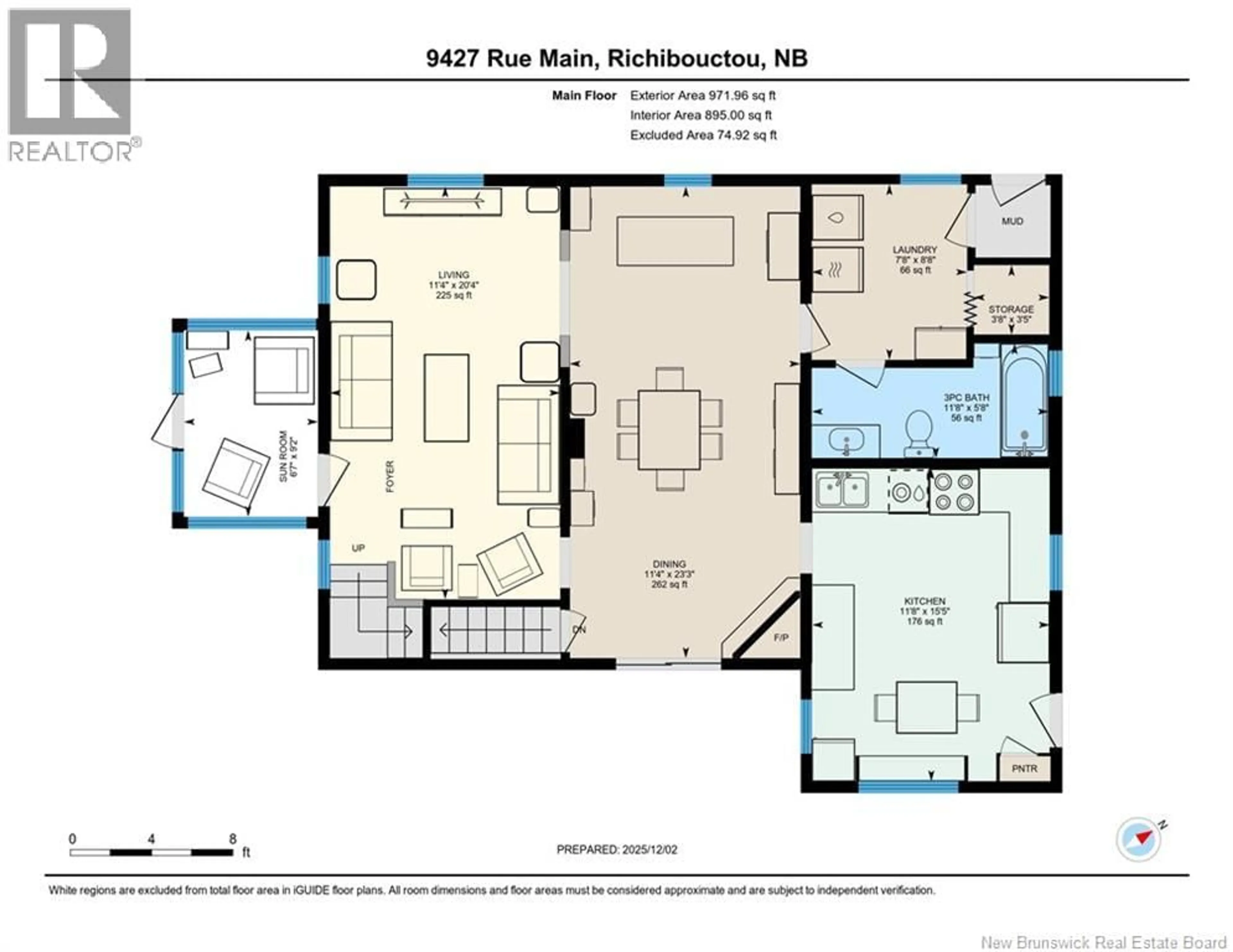 Floor plan for 9427 MAIN STREET, Richibucto New Brunswick E4W4B8