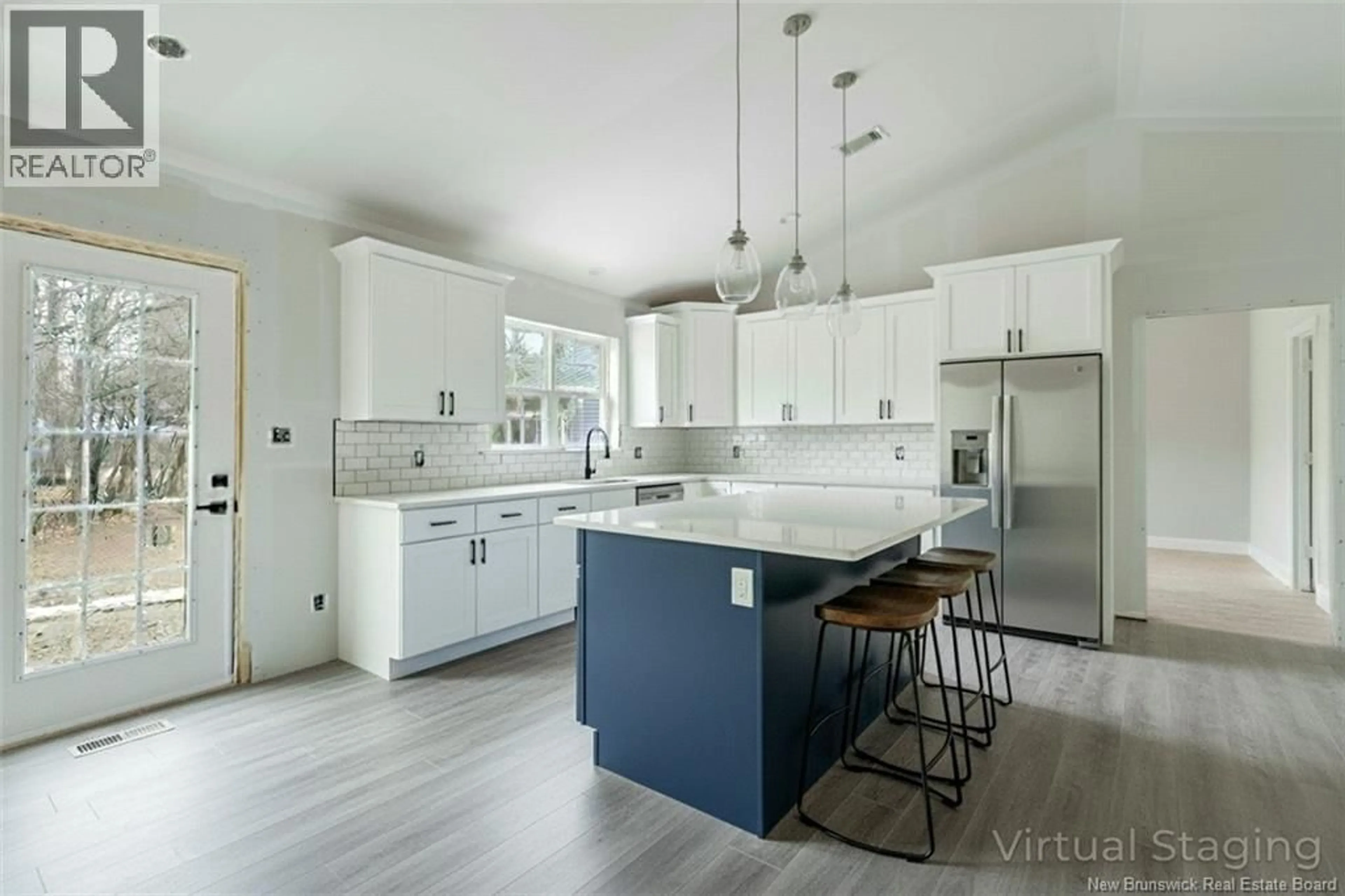 Open concept kitchen, unknown for 4 GRANT STREET, Fredericton New Brunswick E3A4S5