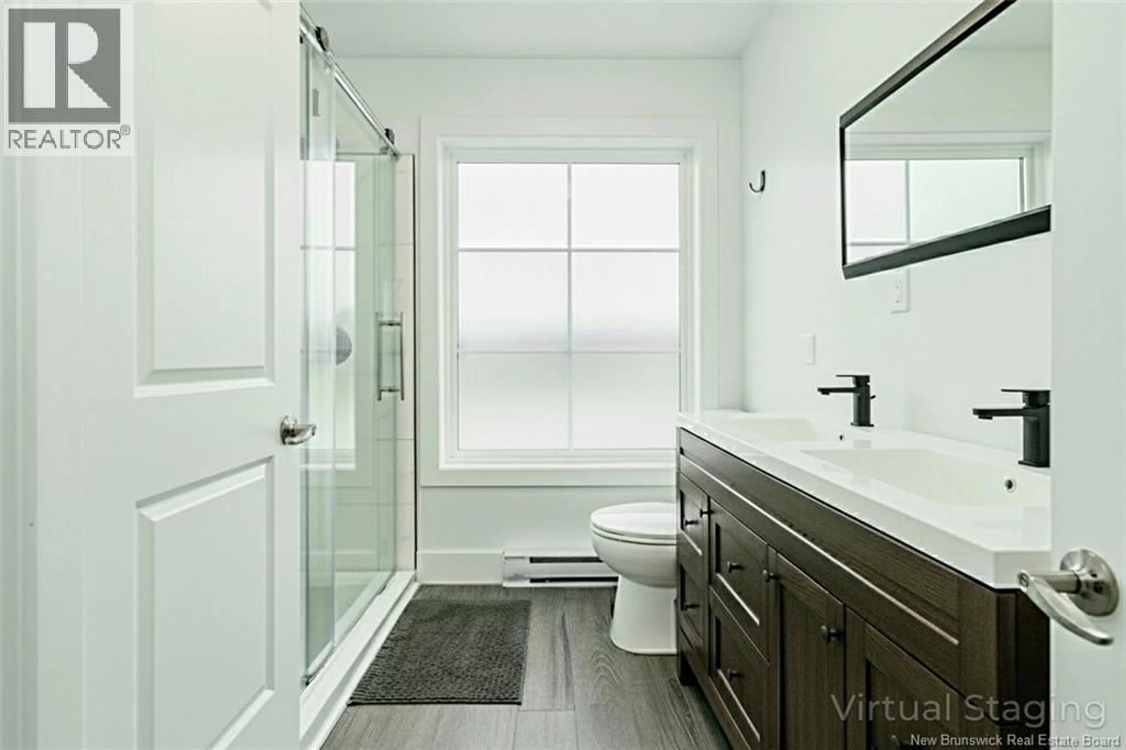 Contemporary bathroom, ceramic/tile floor for 4 GRANT STREET, Fredericton New Brunswick E3A4S5