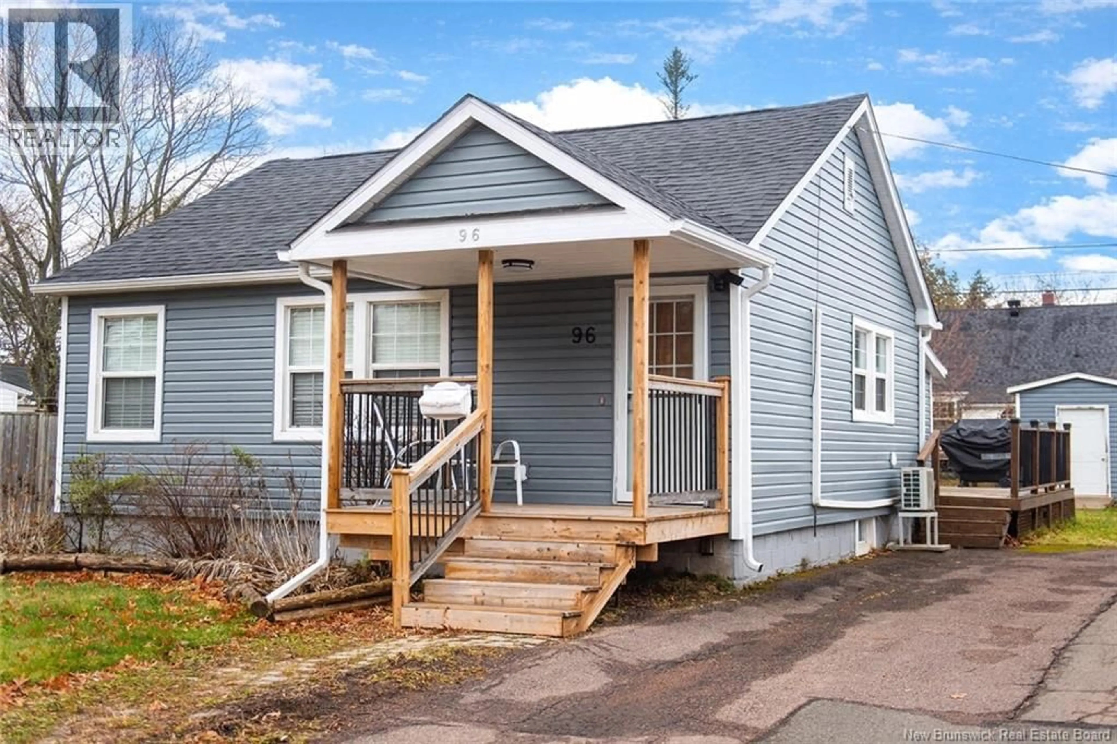 Home with vinyl exterior material, street for 96 SHIRLEY AVENUE, Moncton New Brunswick E1C6N5