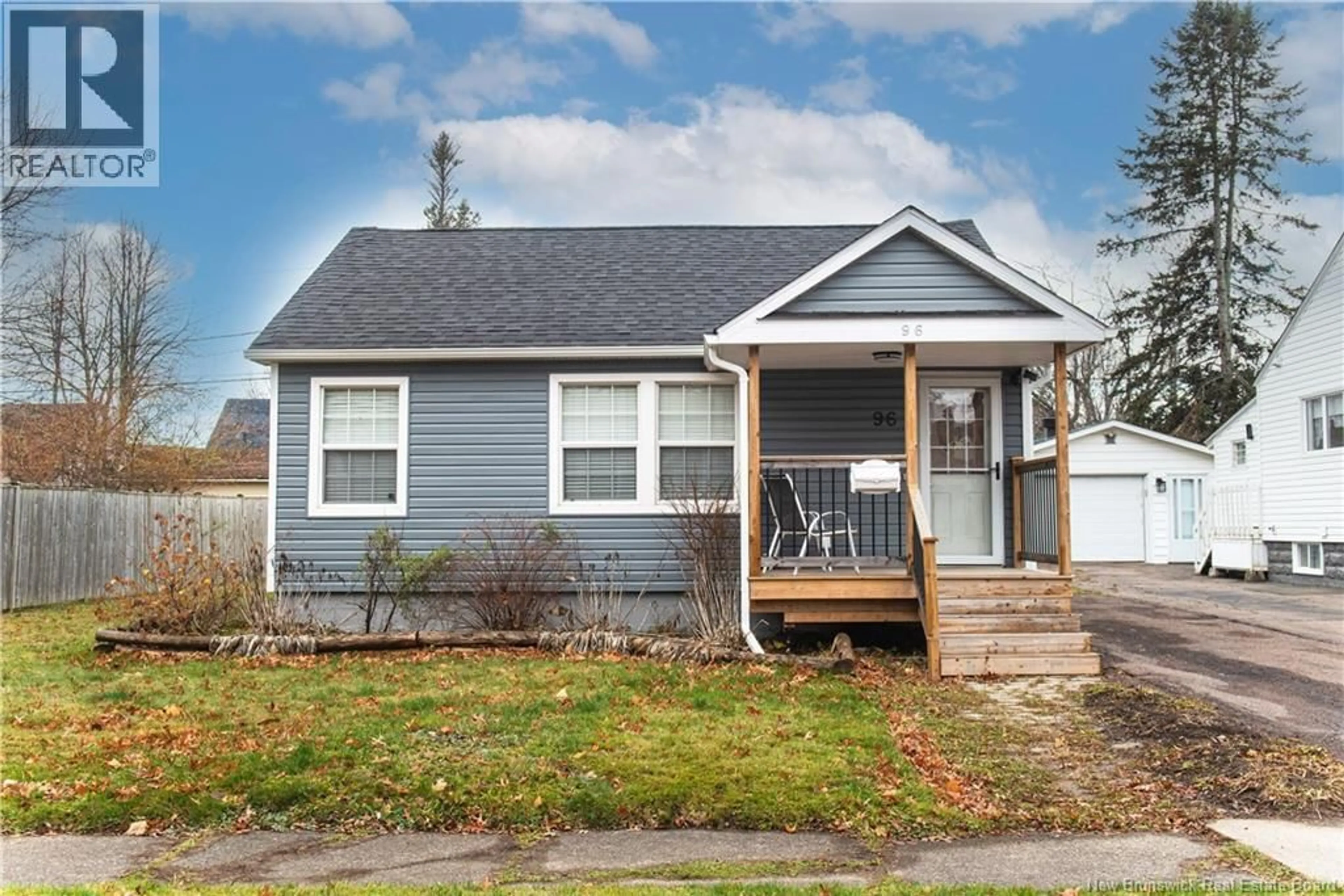 Home with vinyl exterior material, street for 96 SHIRLEY AVENUE, Moncton New Brunswick E1C6N5
