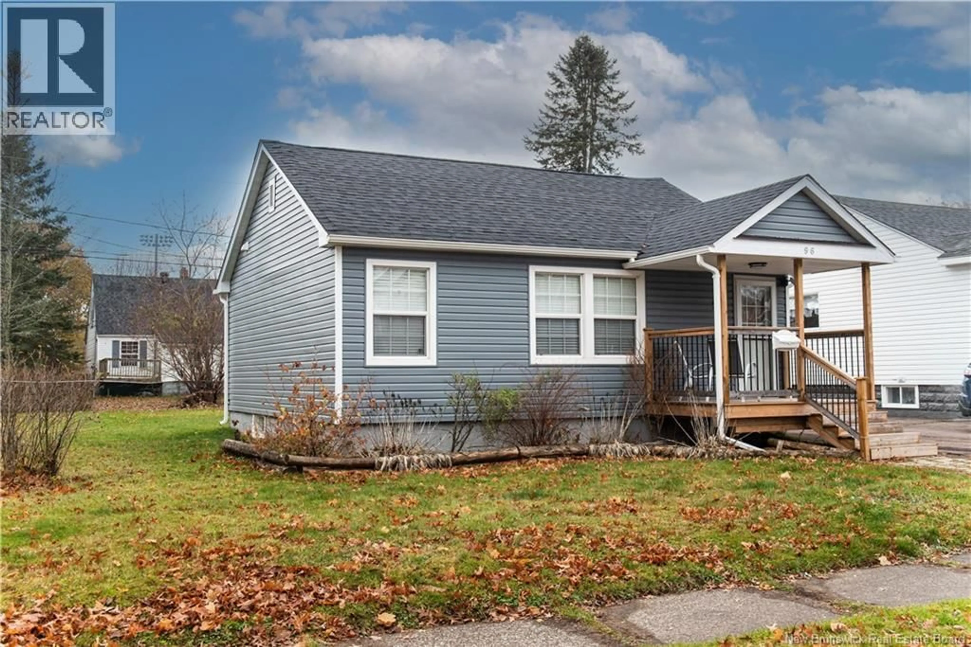 Home with vinyl exterior material, street for 96 SHIRLEY AVENUE, Moncton New Brunswick E1C6N5