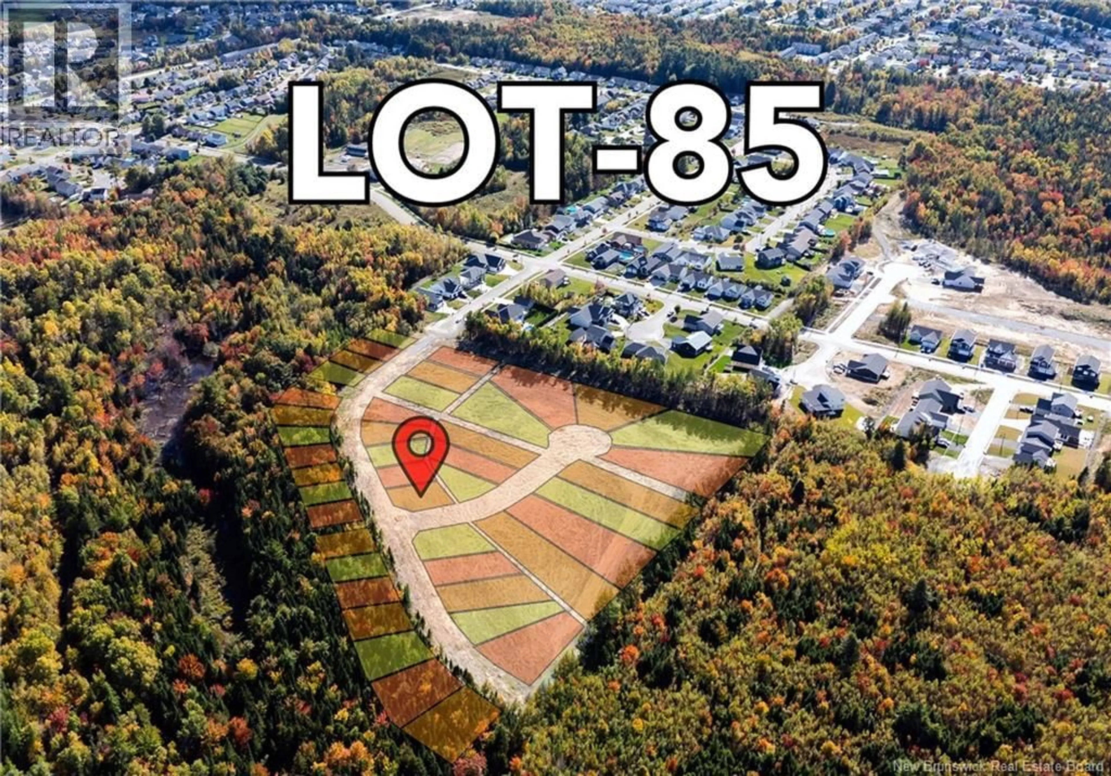 A pic from outside/outdoor area/front of a property/back of a property/a pic from drone, street for 85 MITCHELL WAYNE DRIVE, Fredericton New Brunswick E3G5M6