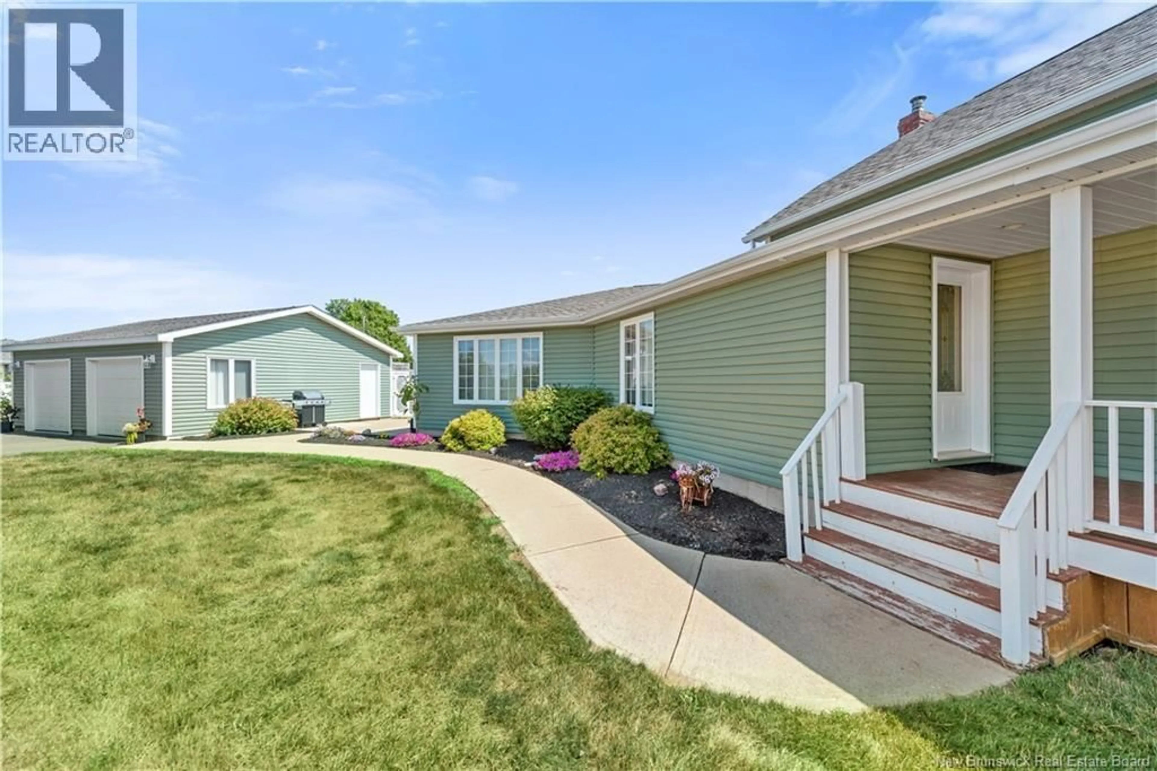Home with vinyl exterior material, street for 1 ABOITEAU STREET, Cap-Pelé New Brunswick E4N1P2