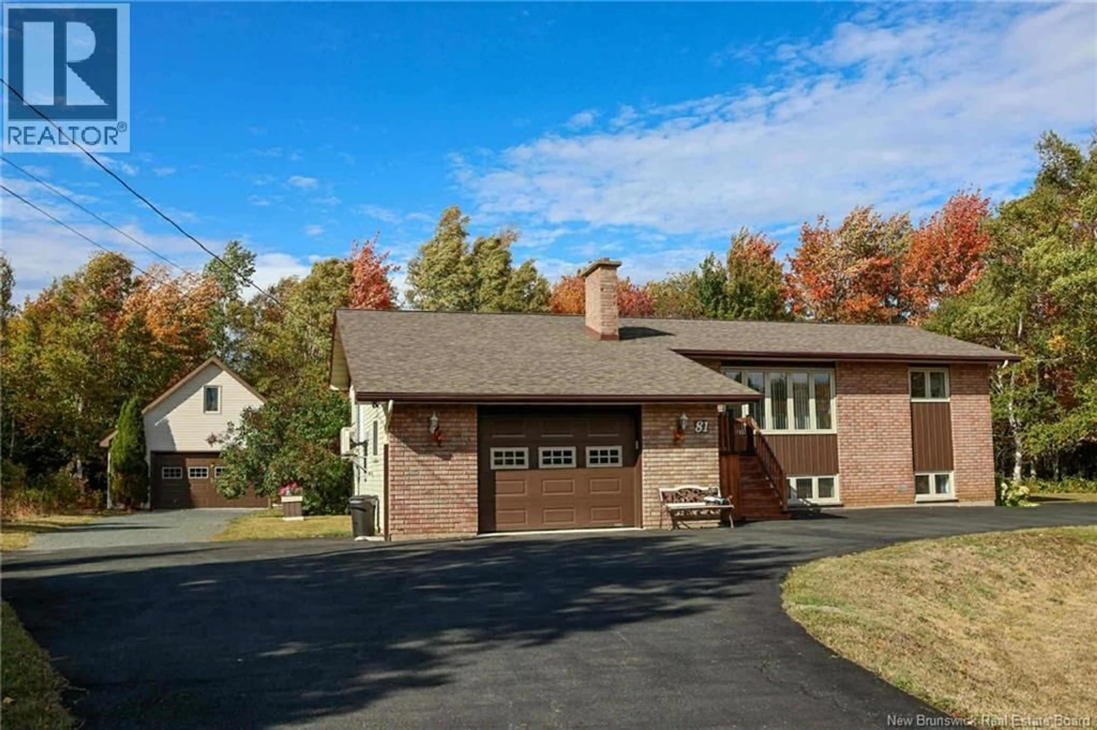 Home with brick exterior material, street for 81 HAUT-SAINT-SIMON ROAD, Saint-Simon New Brunswick E8P1Y8