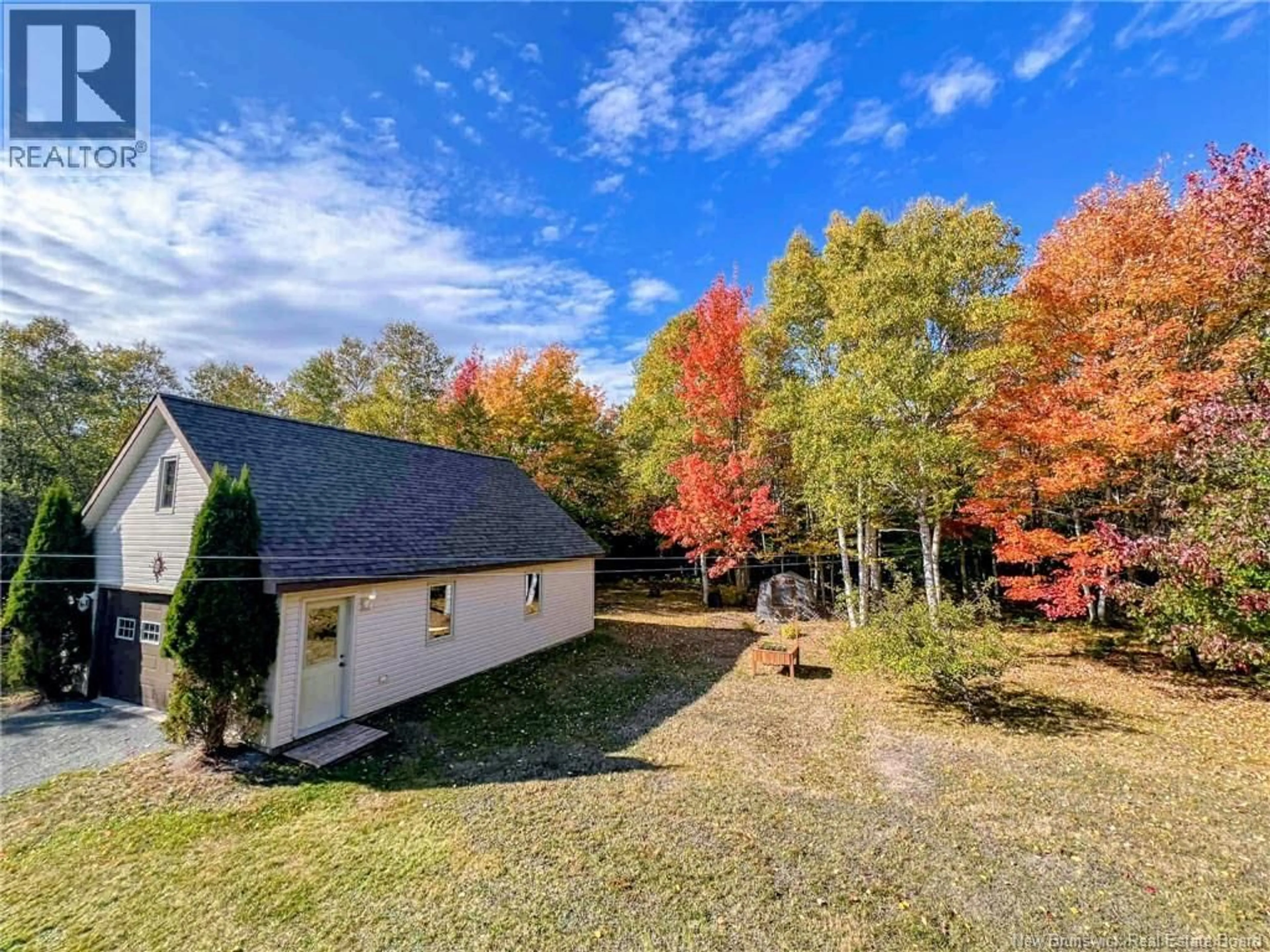 A pic from outside/outdoor area/front of a property/back of a property/a pic from drone, unknown for 81 HAUT-SAINT-SIMON ROAD, Saint-Simon New Brunswick E8P1Y8