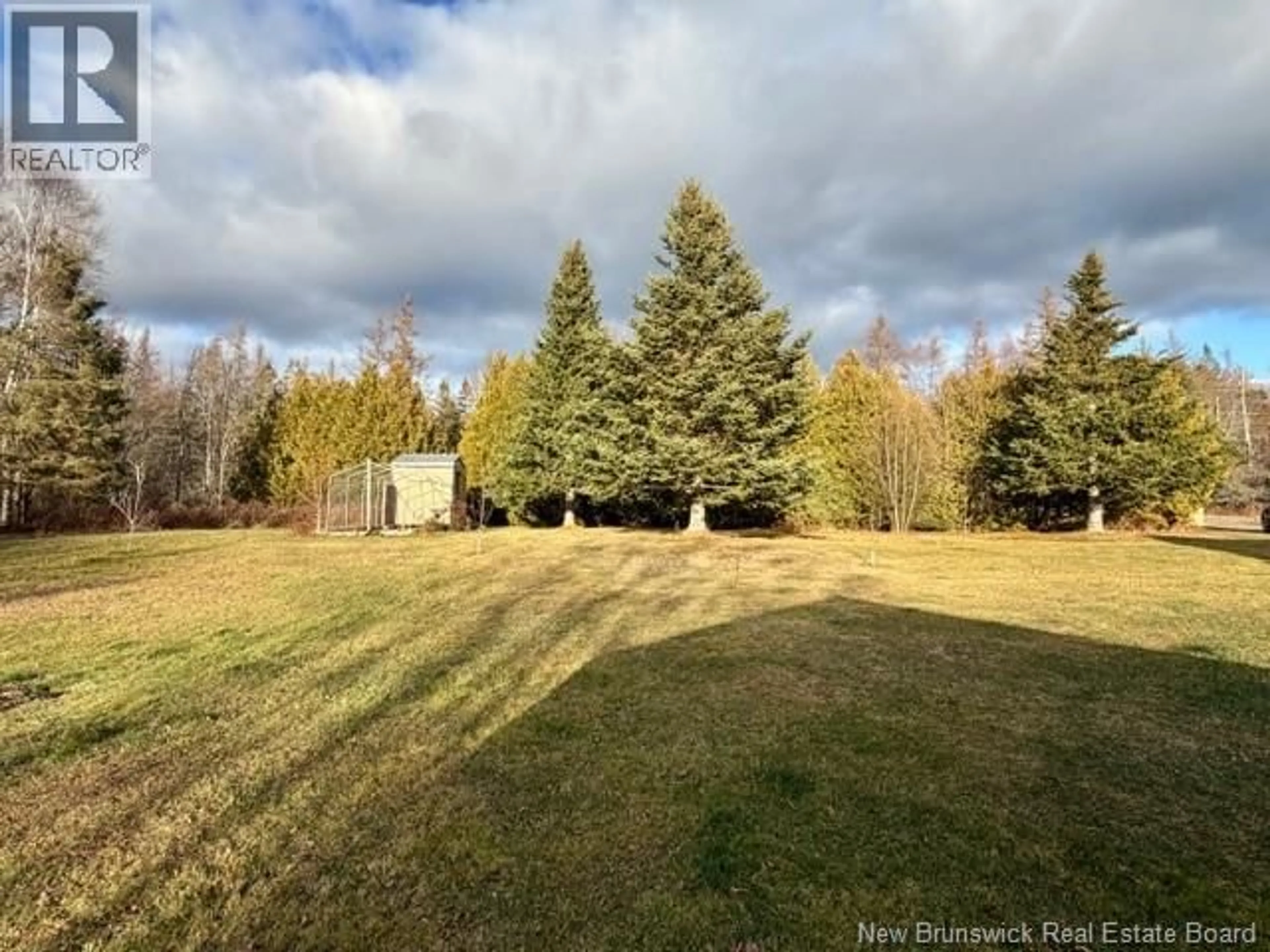 A pic from outside/outdoor area/front of a property/back of a property/a pic from drone, forest/trees view for 720 BOYD ROAD, Elmsville New Brunswick E5A1M8
