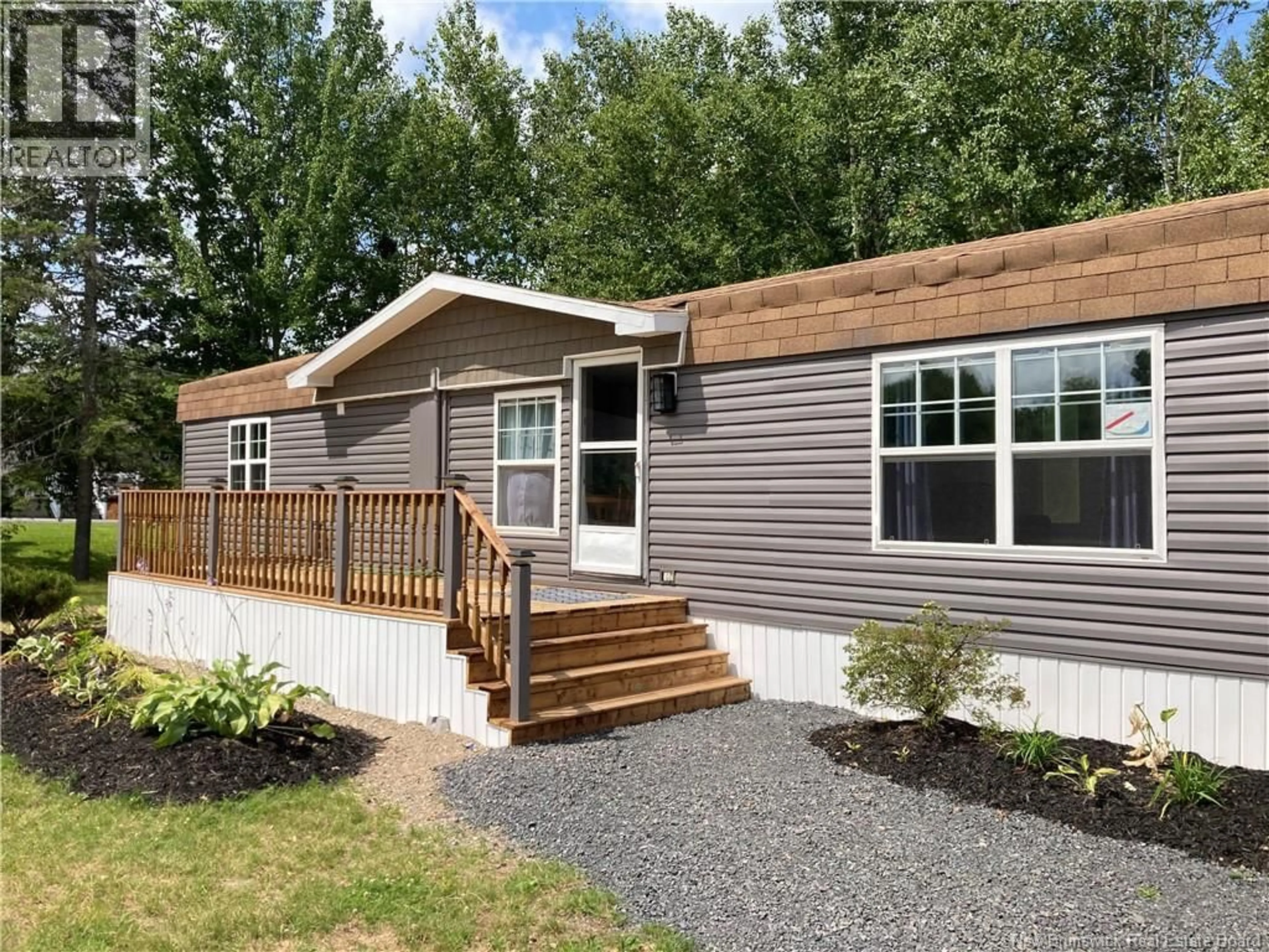 Home with vinyl exterior material, street for 263 ROUTE 160 ROUTE, Allardville New Brunswick E8L1J1