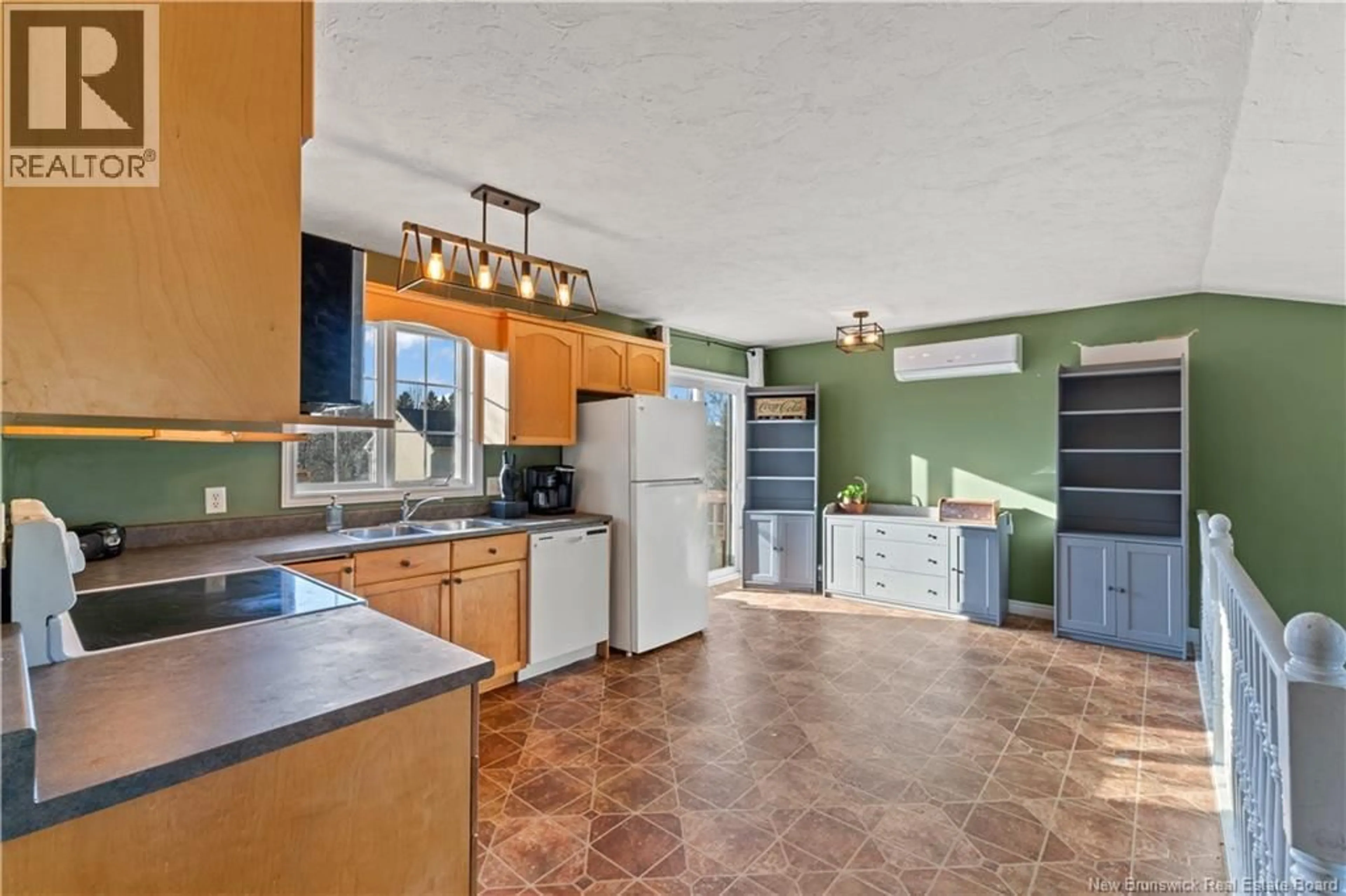 Open concept kitchen, ceramic/tile floor for 24 ARAL COURT, Moncton New Brunswick E1E4S2