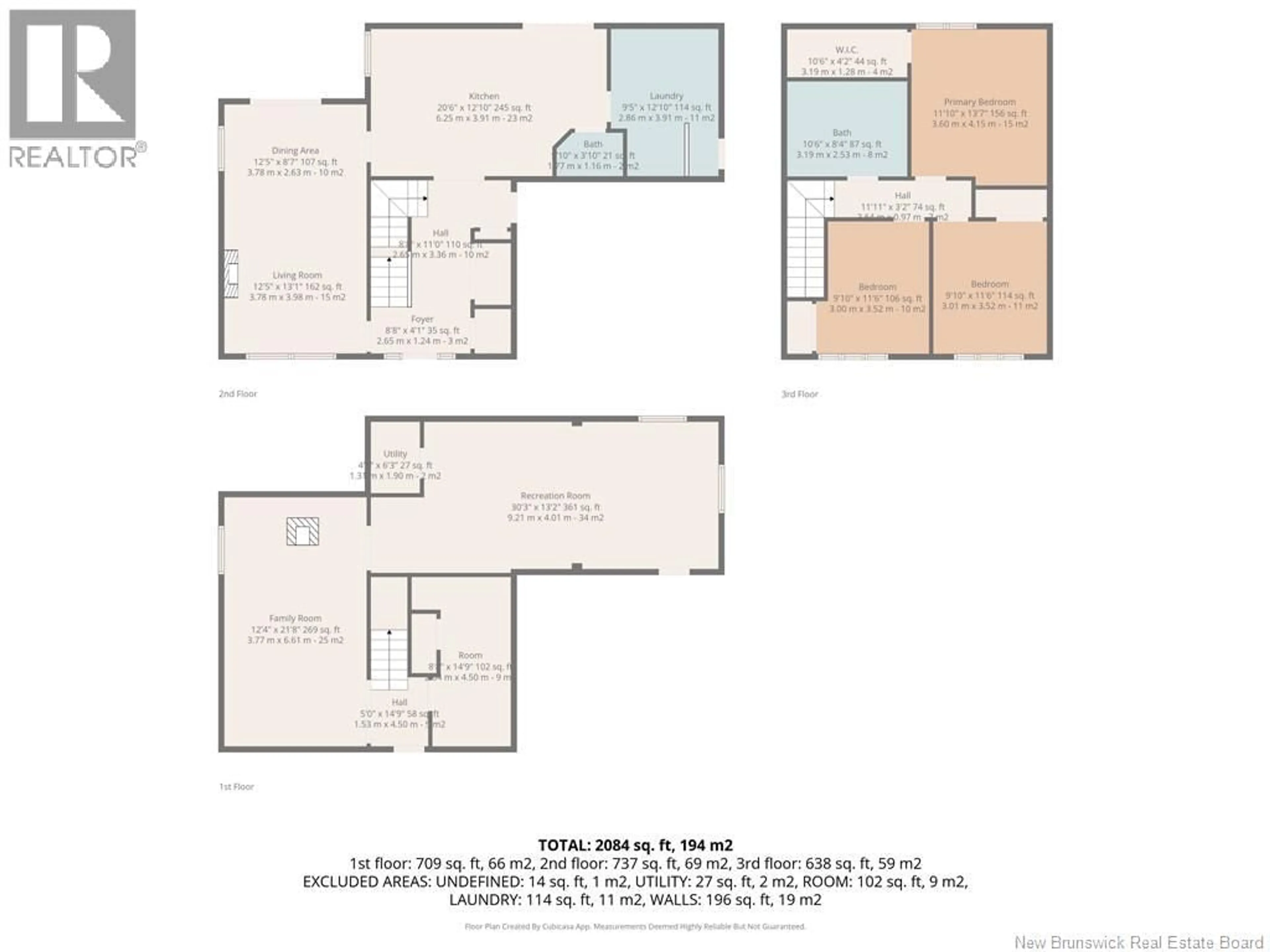Floor plan for 81 ROUTE 305, Haut-Lamèque New Brunswick E8T3M1
