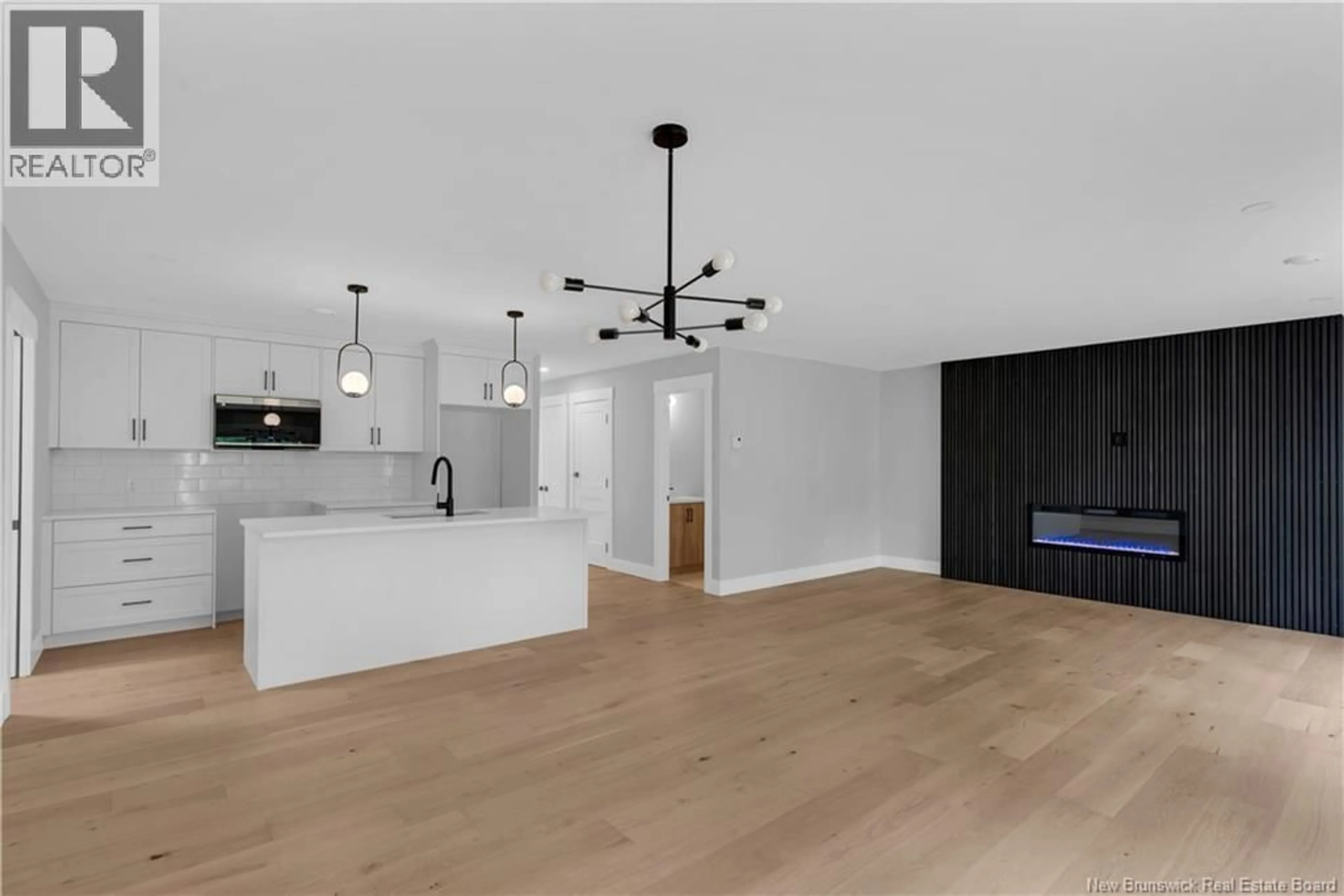 Open concept kitchen, wood/laminate floor for 77 GUY STREET, Shediac New Brunswick E4P0L5