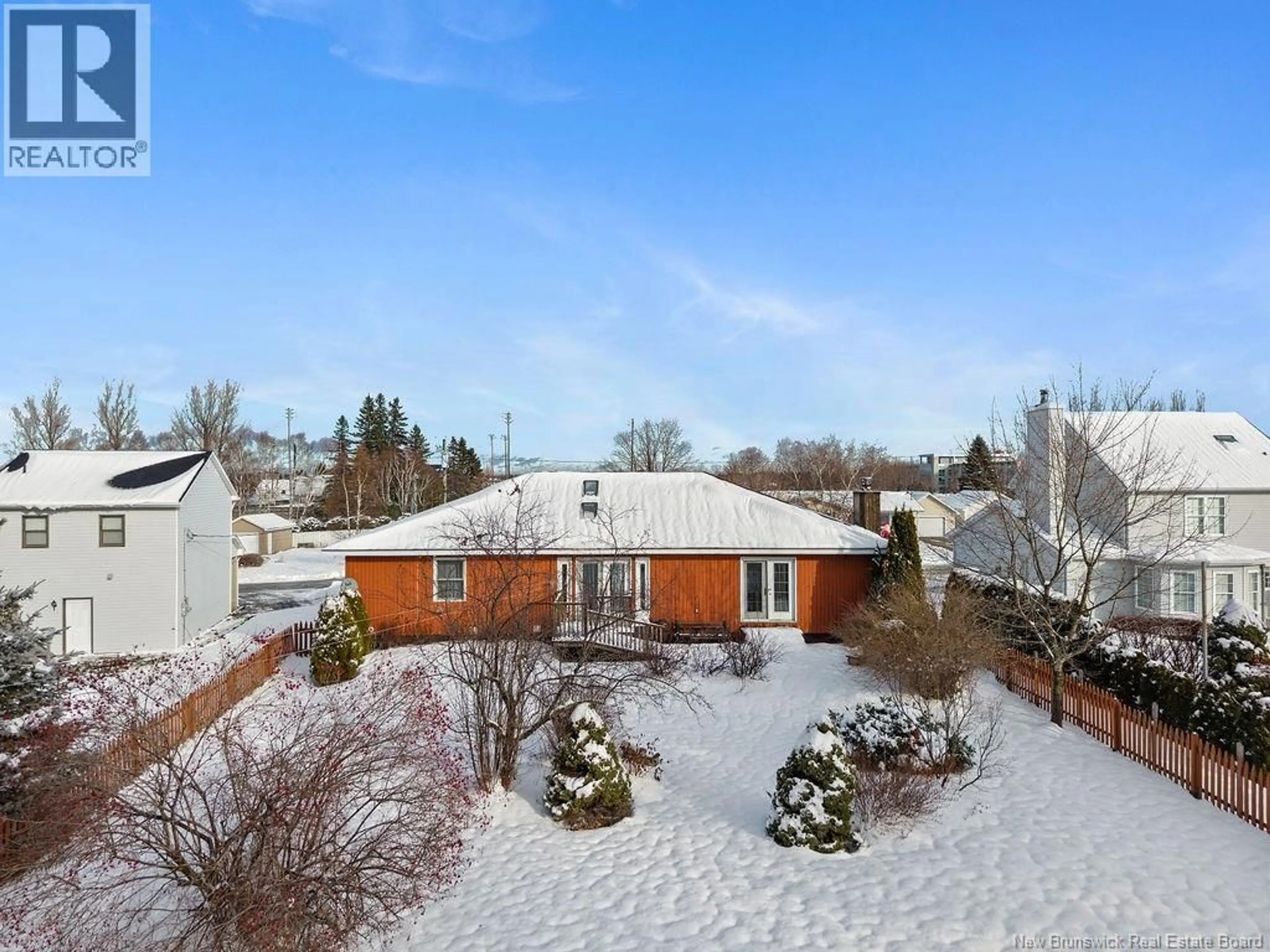 A pic from outside/outdoor area/front of a property/back of a property/a pic from drone, unknown for 18 FLAM, Miramichi New Brunswick E1N3Y8