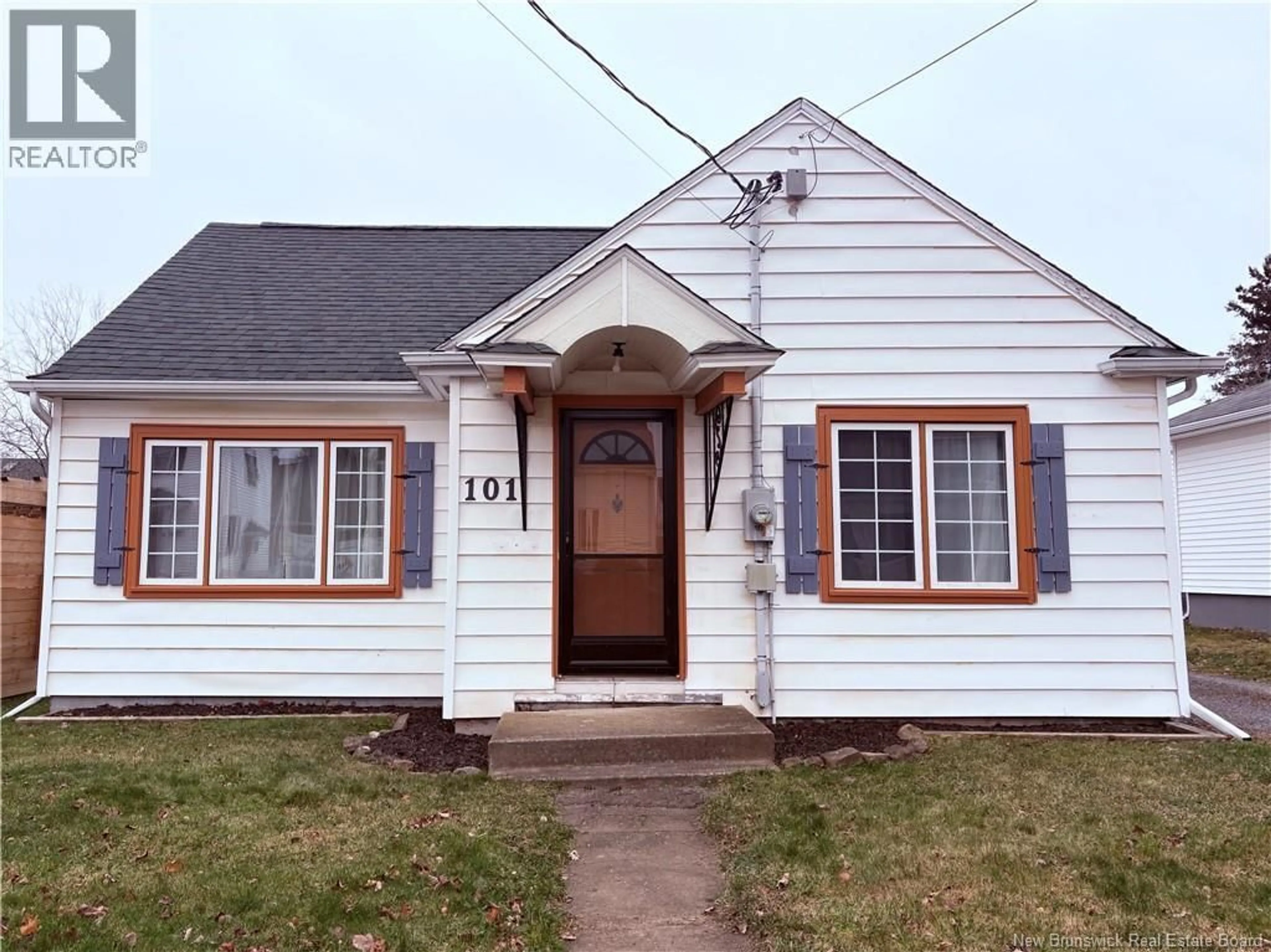 Home with vinyl exterior material, street for 101 MAPLE STREET, Moncton New Brunswick E1C6A2