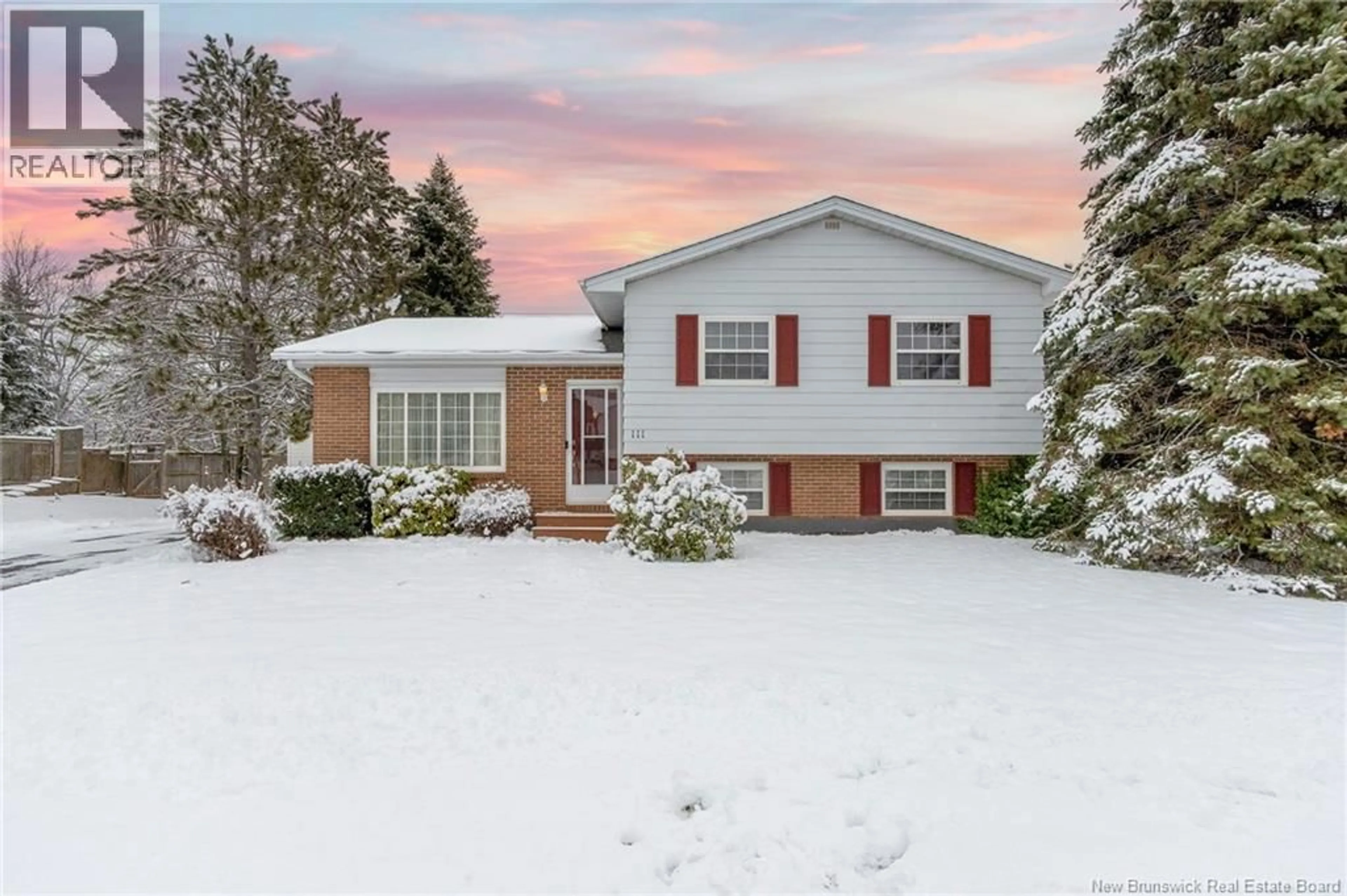 Home with vinyl exterior material, street for 111 MAILHOT AVENUE, Moncton New Brunswick E1G1S6