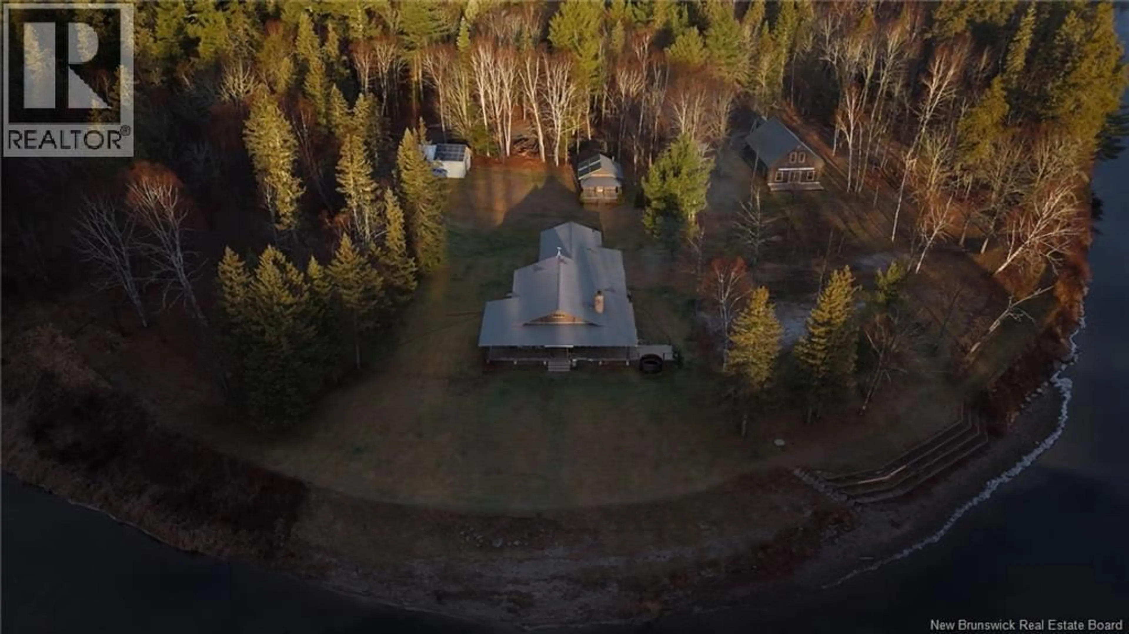 A pic from outside/outdoor area/front of a property/back of a property/a pic from drone, street for 1 EAST BROPHY ROAD, Blackville New Brunswick E9B0A5