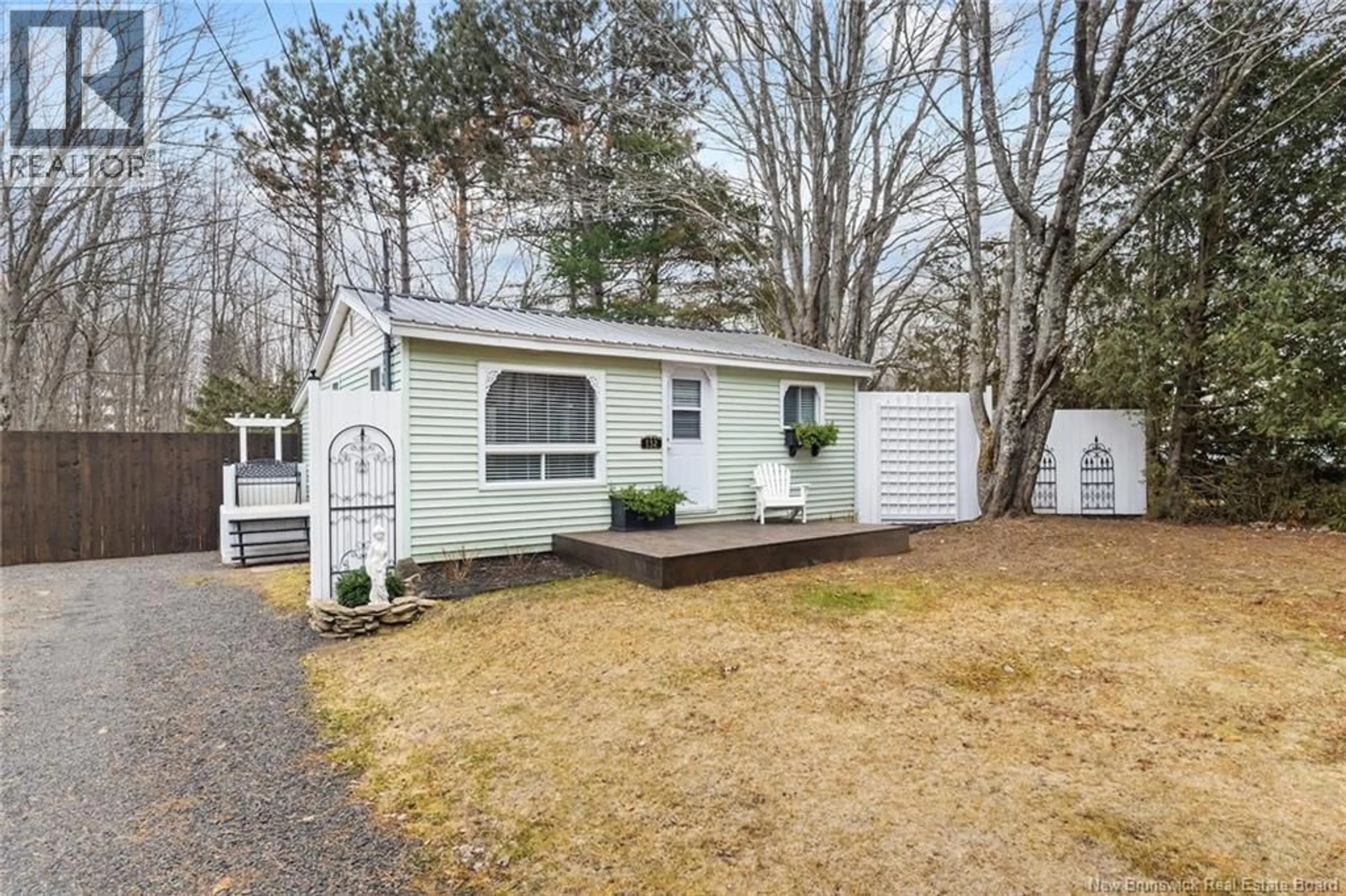 Home with vinyl exterior material, street for 132 POST ROAD, Minto New Brunswick E4B3A1