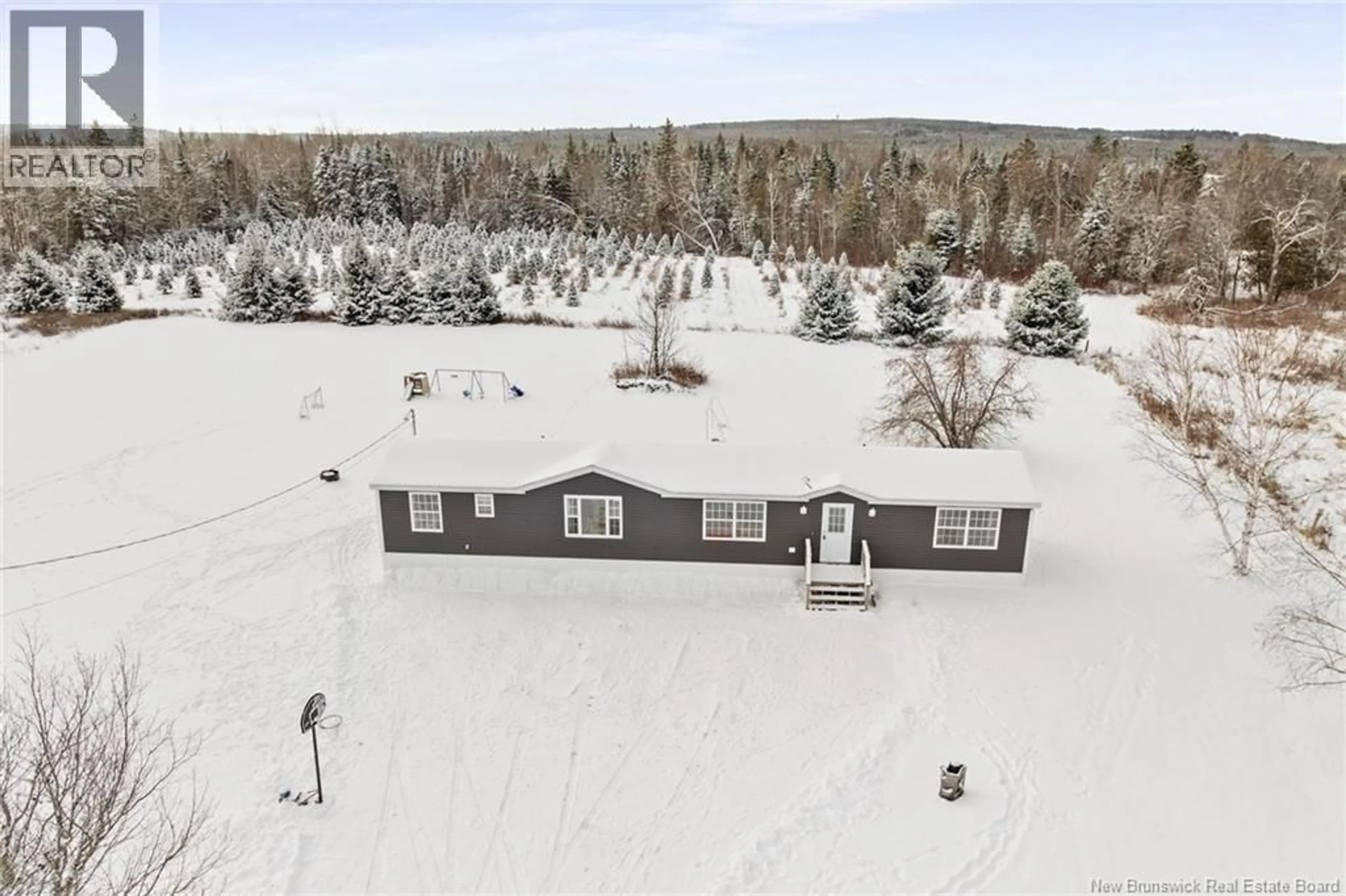 A pic from outside/outdoor area/front of a property/back of a property/a pic from drone, unknown for 1379 ROUTE 585, Clarkville New Brunswick E6E1P6