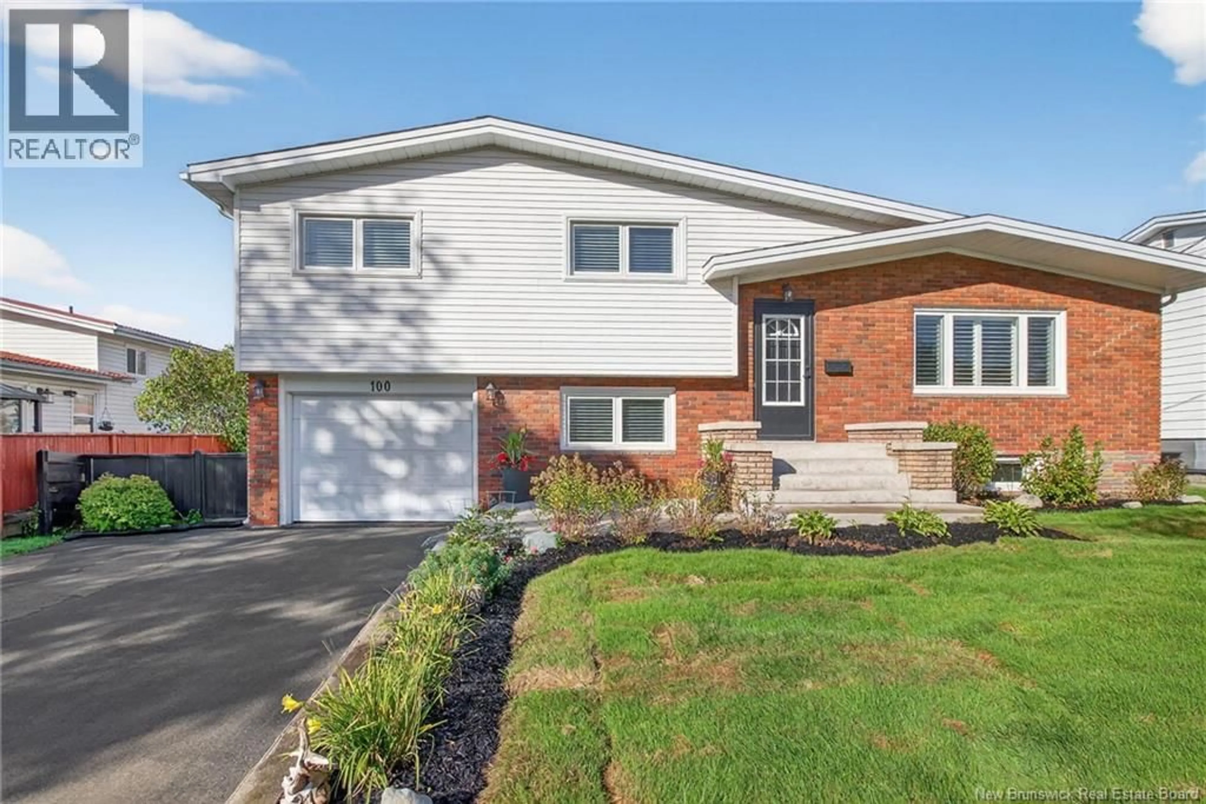 Home with brick exterior material, street for 100 DICKSON BOULEVARD, Moncton New Brunswick E1E2P8