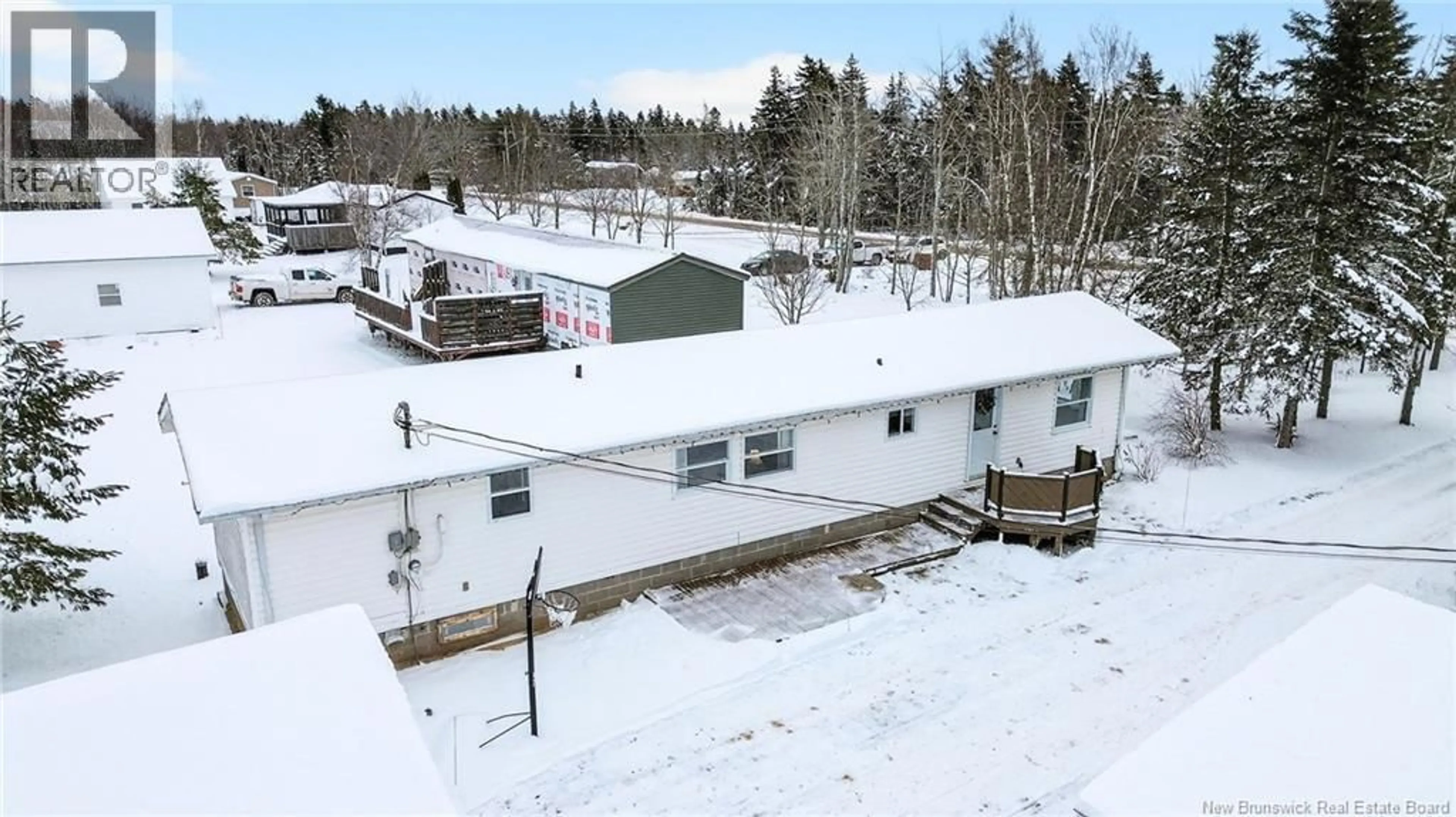 A pic from outside/outdoor area/front of a property/back of a property/a pic from drone, building for 204 LITTLE DOVER ROAD, Memramcook New Brunswick E4K3T8