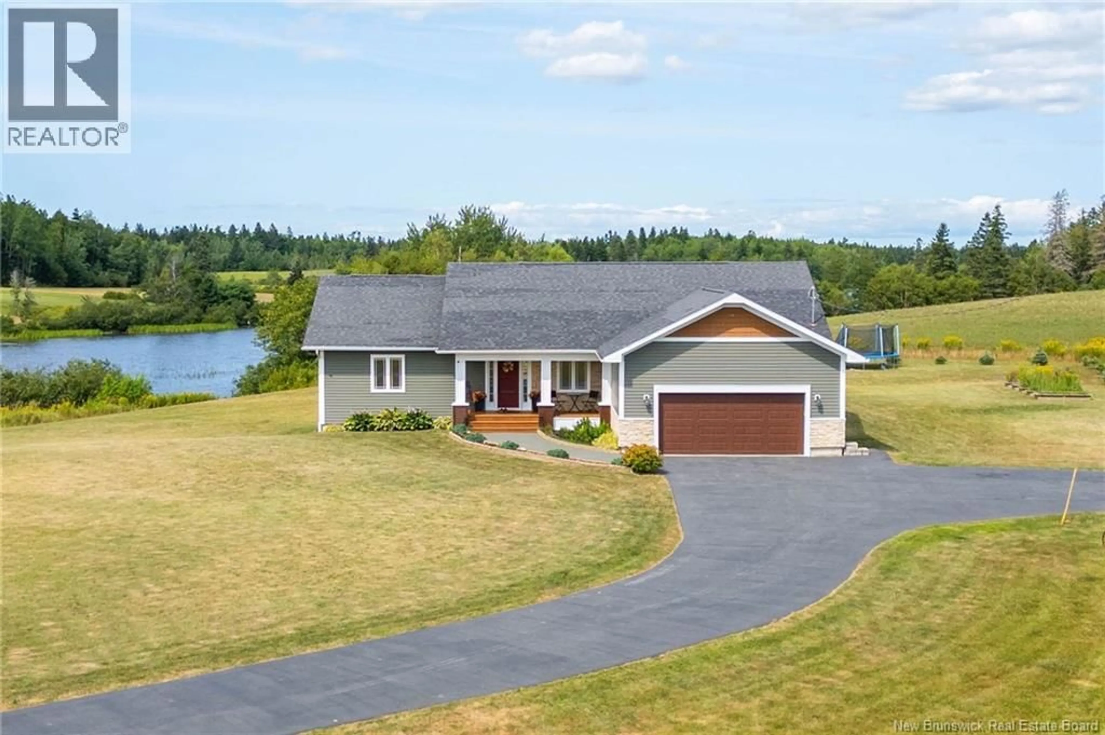 A pic from outside/outdoor area/front of a property/back of a property/a pic from drone, water/lake/river/ocean view for 99 WALKER ROAD, Sackville New Brunswick E4K3K4