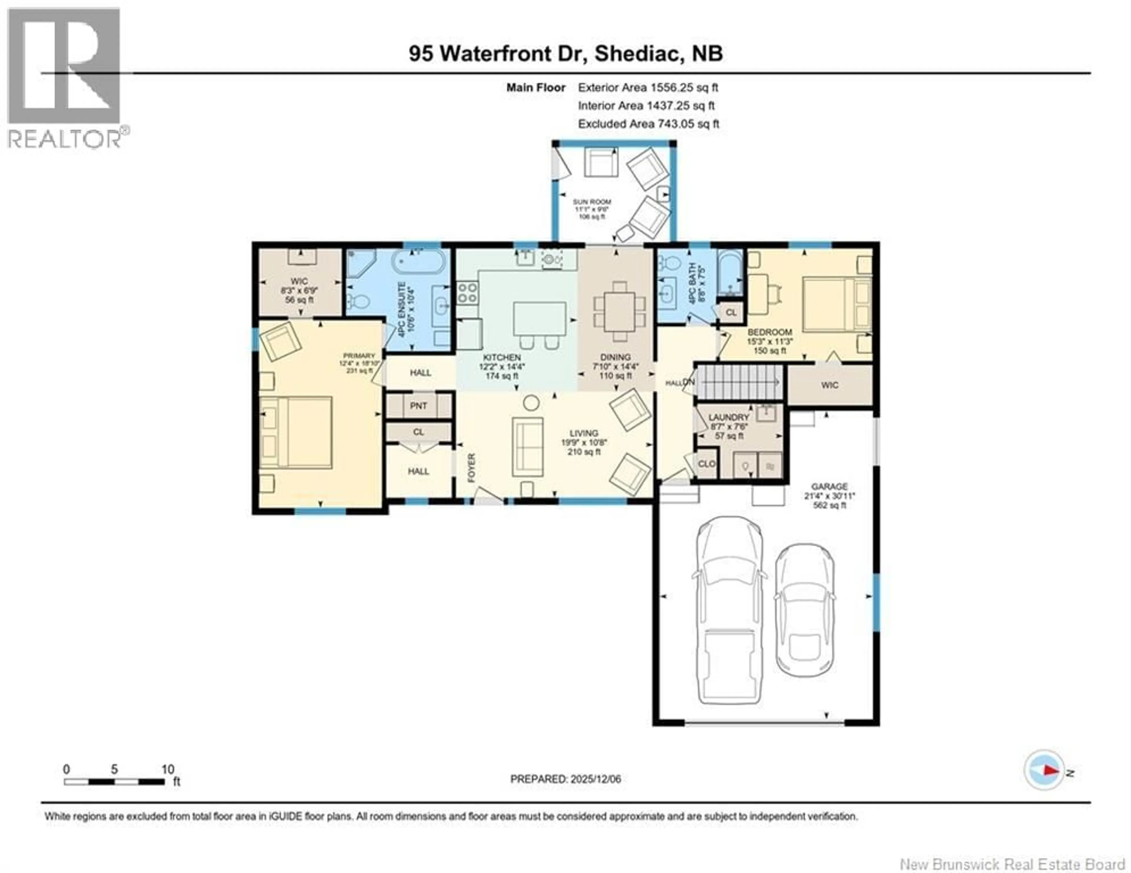 Floor plan for 95 WATERFRONT DRIVE, Shediac River New Brunswick E4R0B3