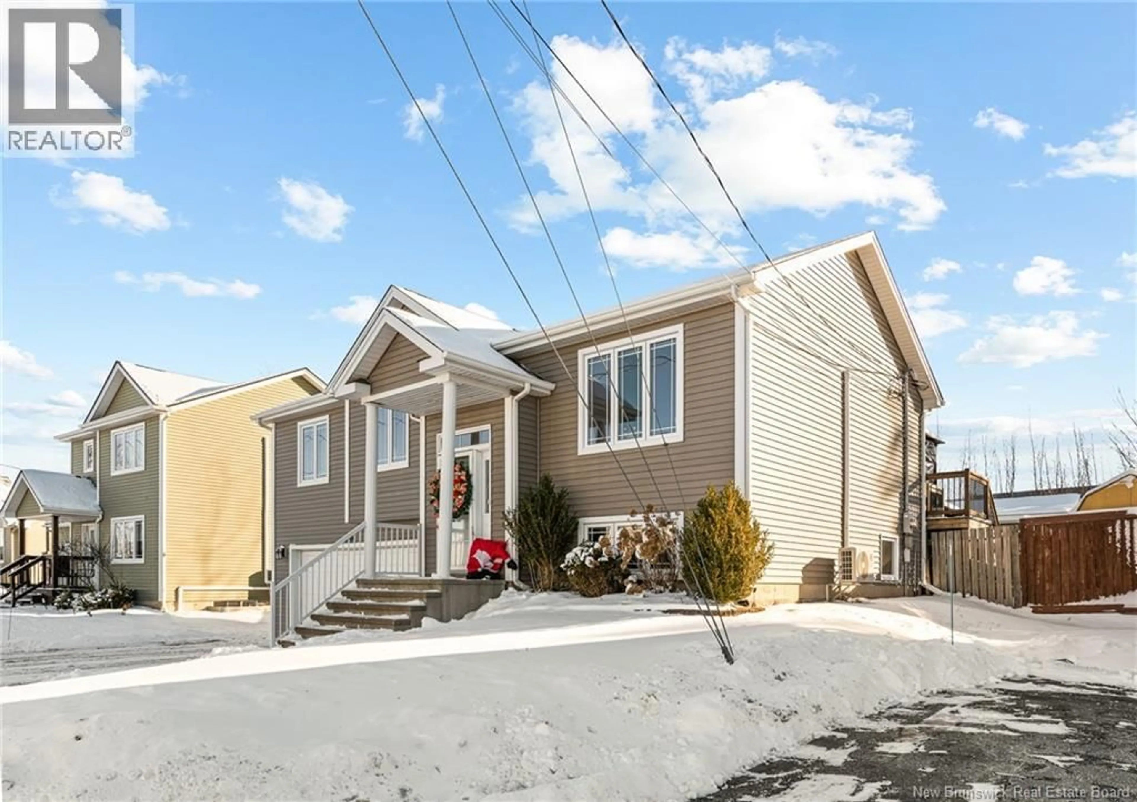 Home with vinyl exterior material, street for 356 MAPLEHURST DRIVE, Moncton New Brunswick E1G0E5