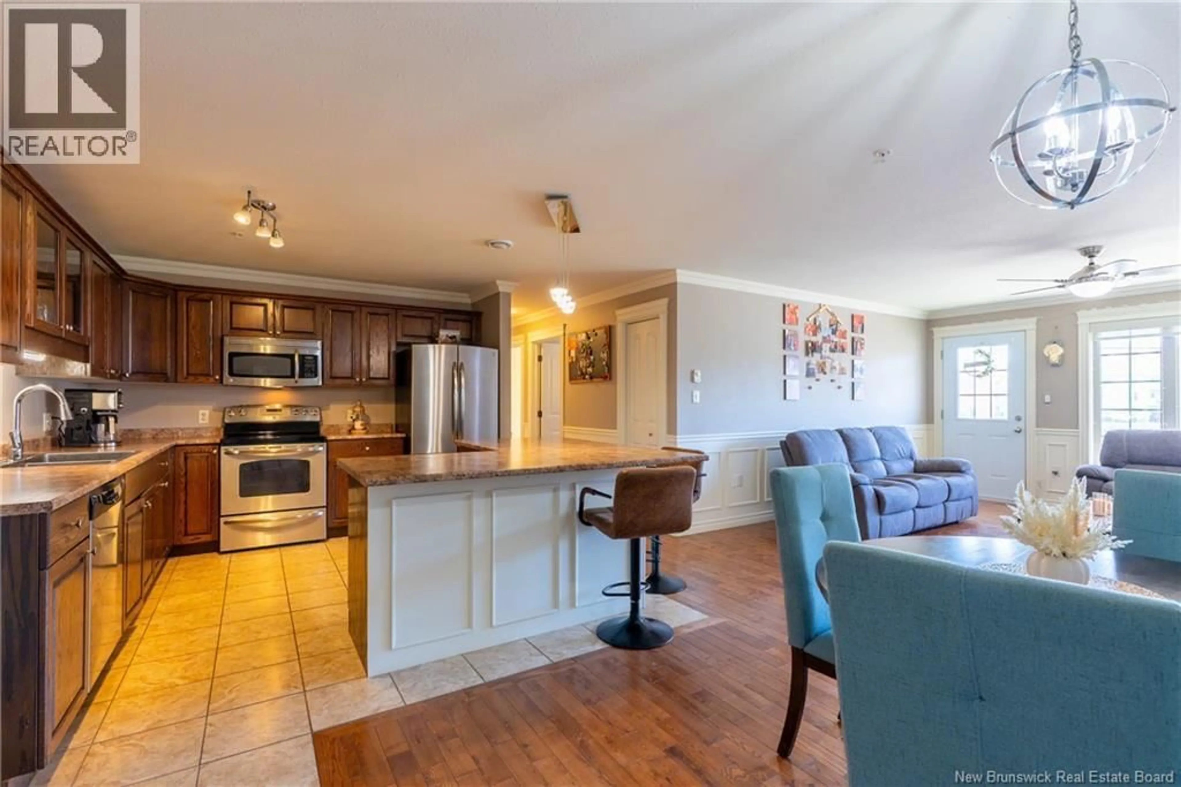 Open concept kitchen, unknown for 217 - 165 VALCOUR DRIVE, Fredericton New Brunswick E3C0H5
