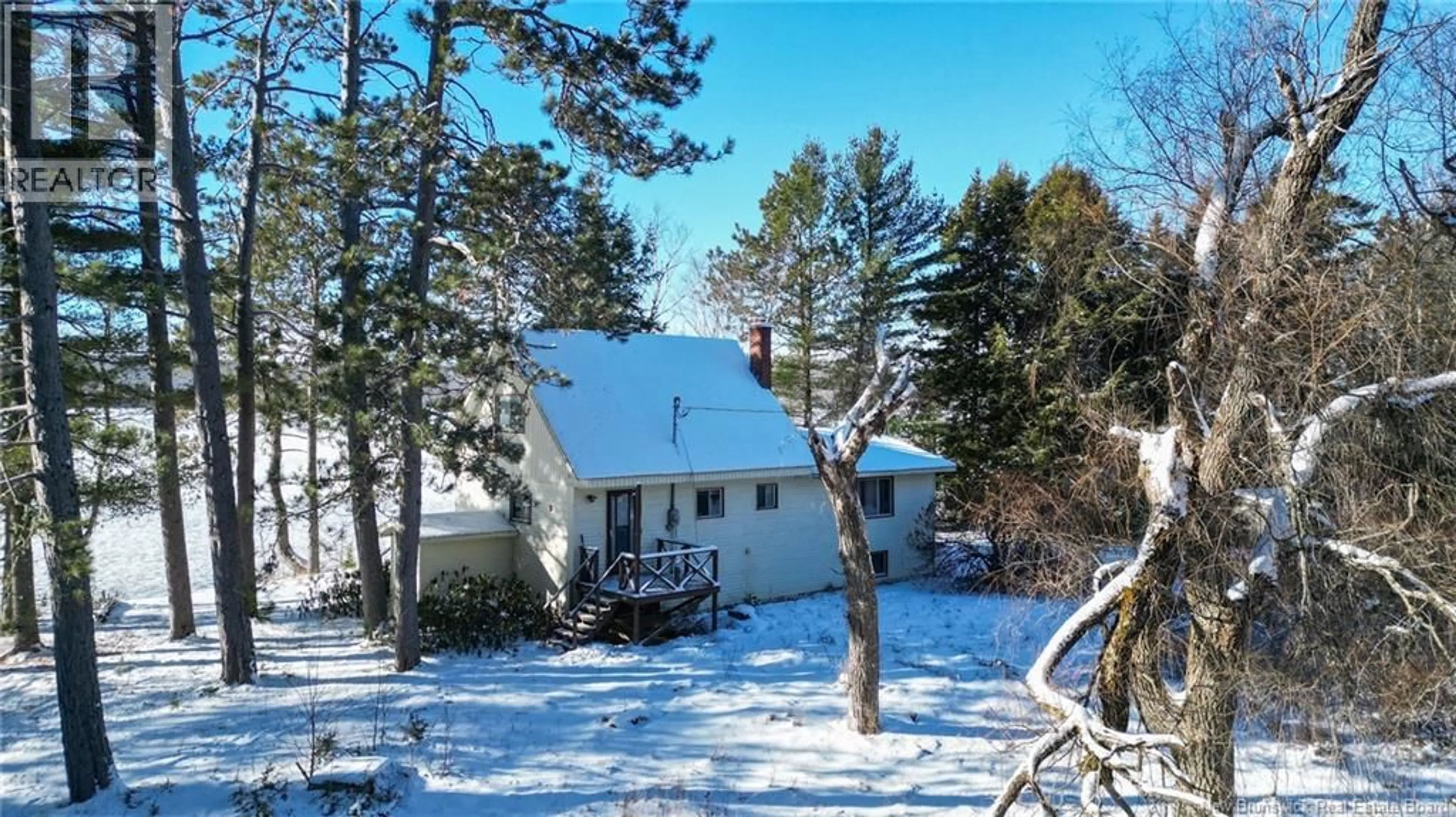 A pic from outside/outdoor area/front of a property/back of a property/a pic from drone, unknown for 119 DUPLISSEA ROAD, Magaguadavic New Brunswick E6K4A8