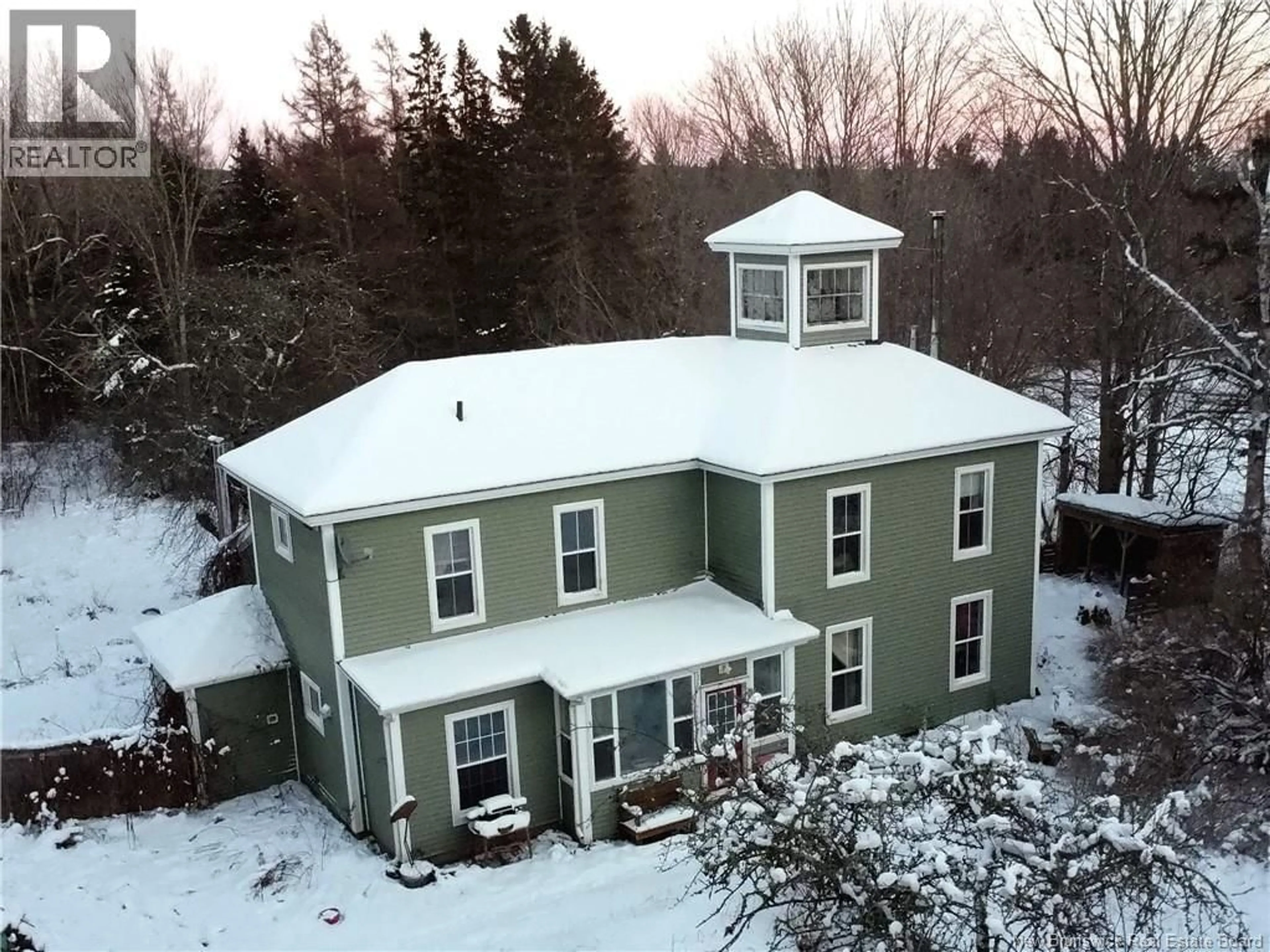 A pic from outside/outdoor area/front of a property/back of a property/a pic from drone, building for 3141 ROUTE 114, Edgetts Landing New Brunswick E4H2E7