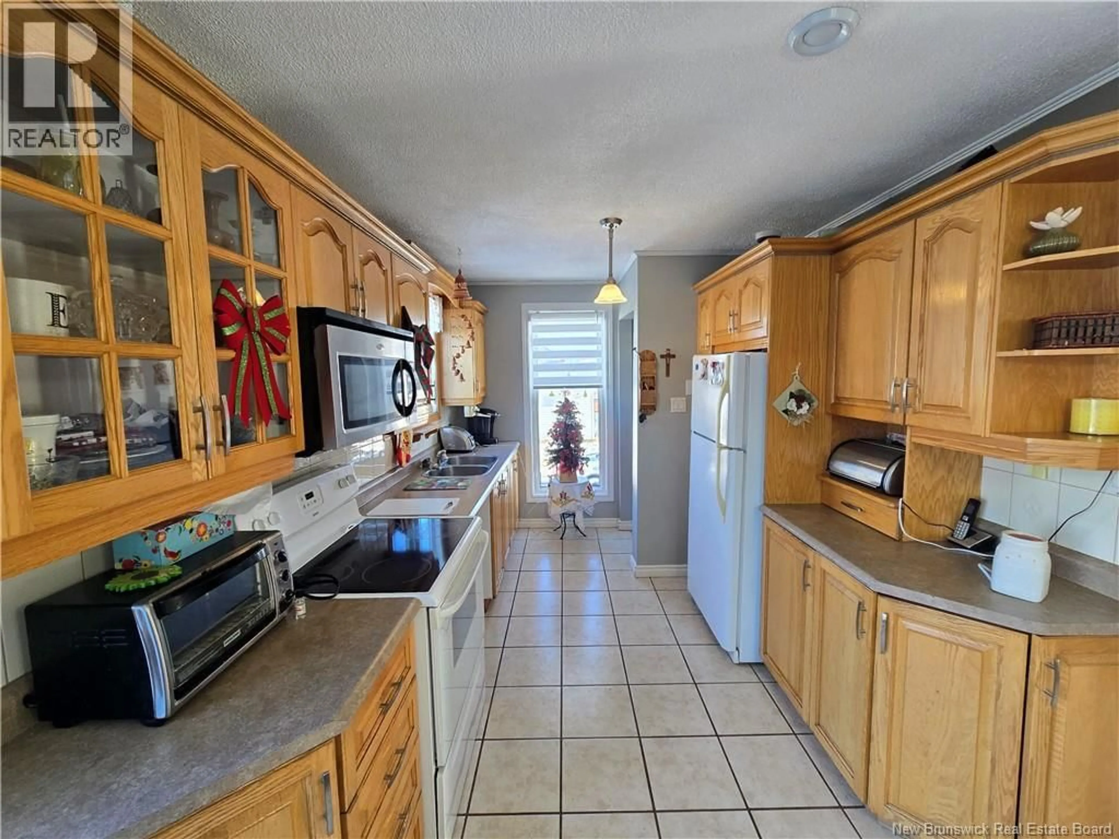 Standard kitchen, ceramic/tile floor for 210 FRANCINE, Beresford New Brunswick E8K1N8