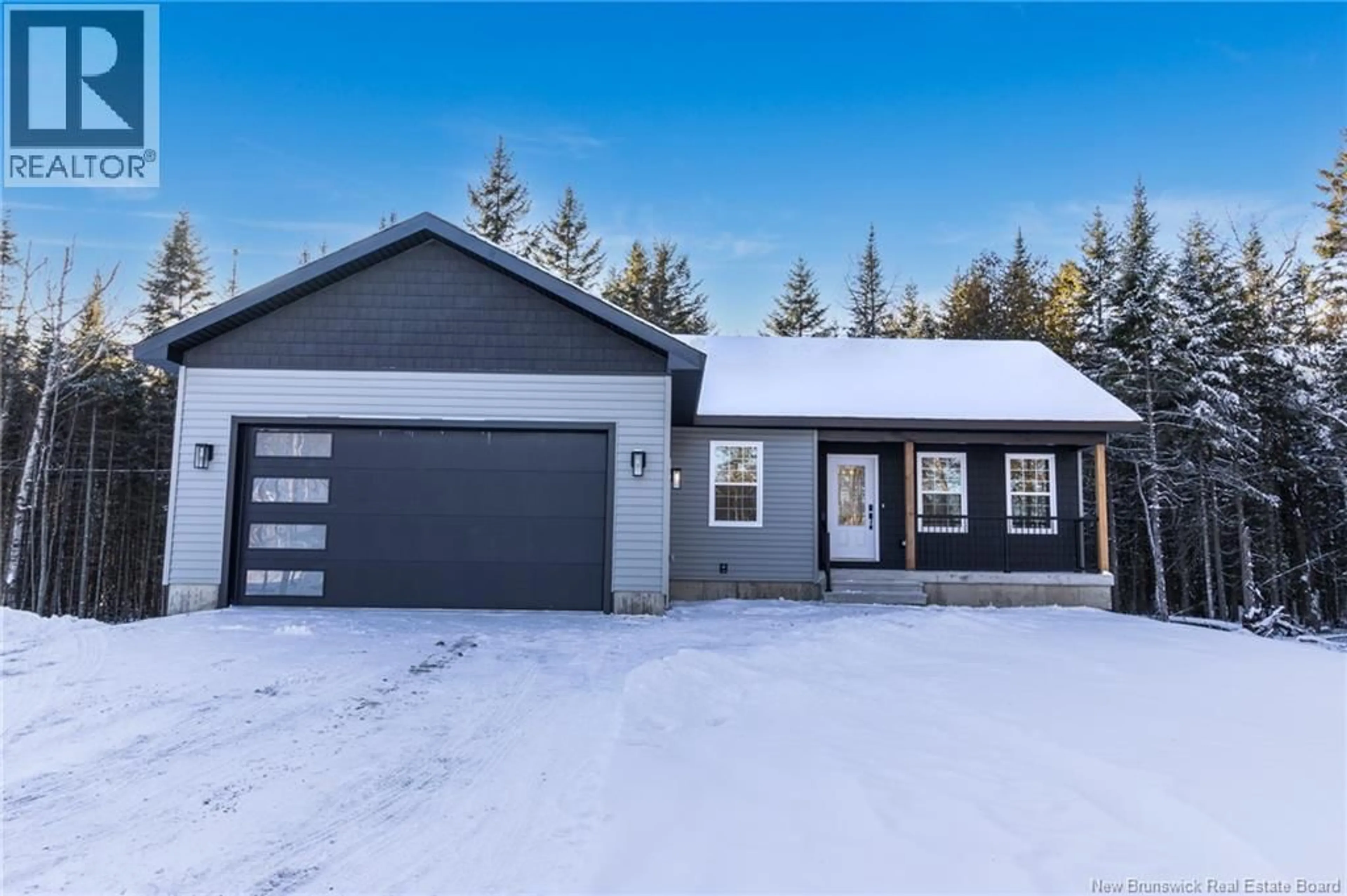 Home with vinyl exterior material, street for 15 SANDLEWOOD LANE, Douglas New Brunswick E3G0E7