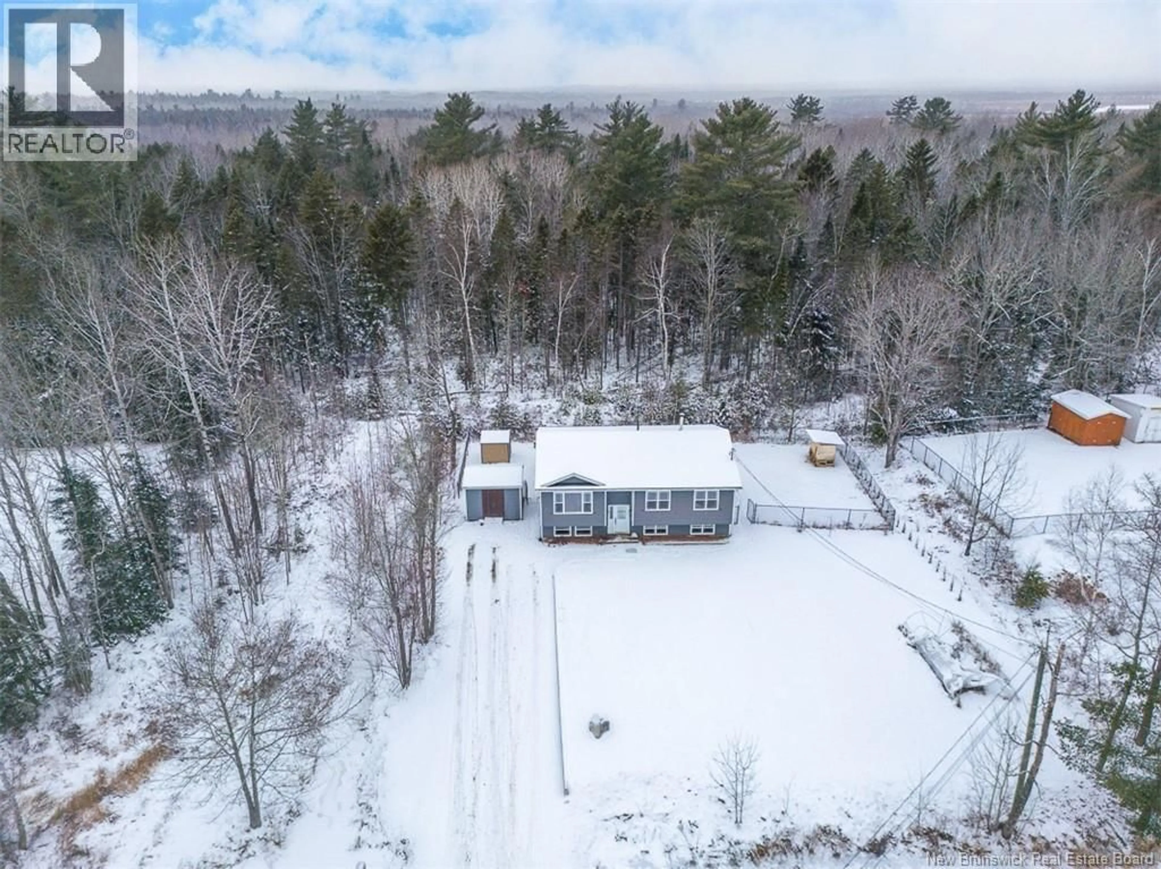 A pic from outside/outdoor area/front of a property/back of a property/a pic from drone, unknown for 390 WATERVILLE ROAD, Geary New Brunswick E2V3S7